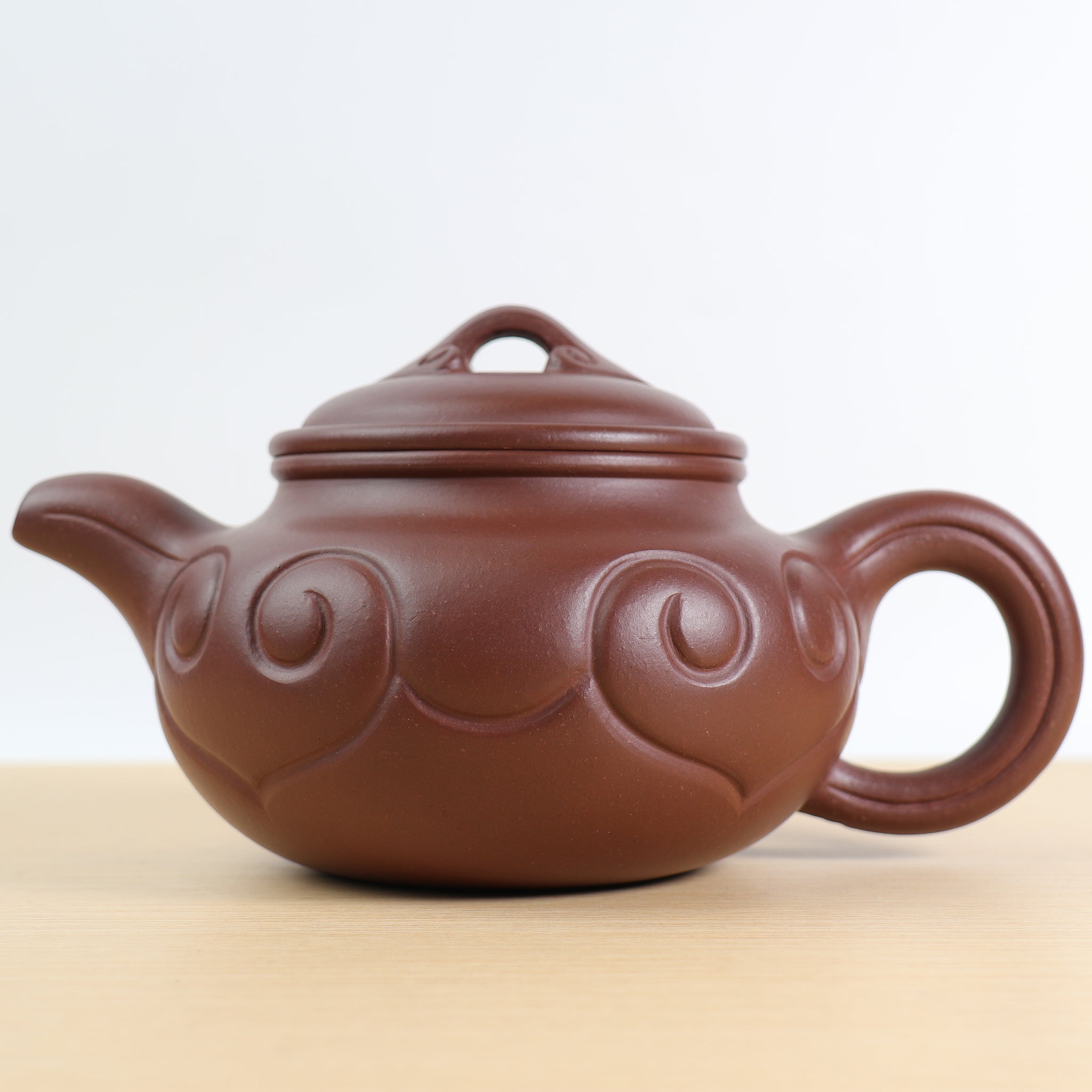 [Antique Ruyi] Original Mineral Purple Clay Teapot