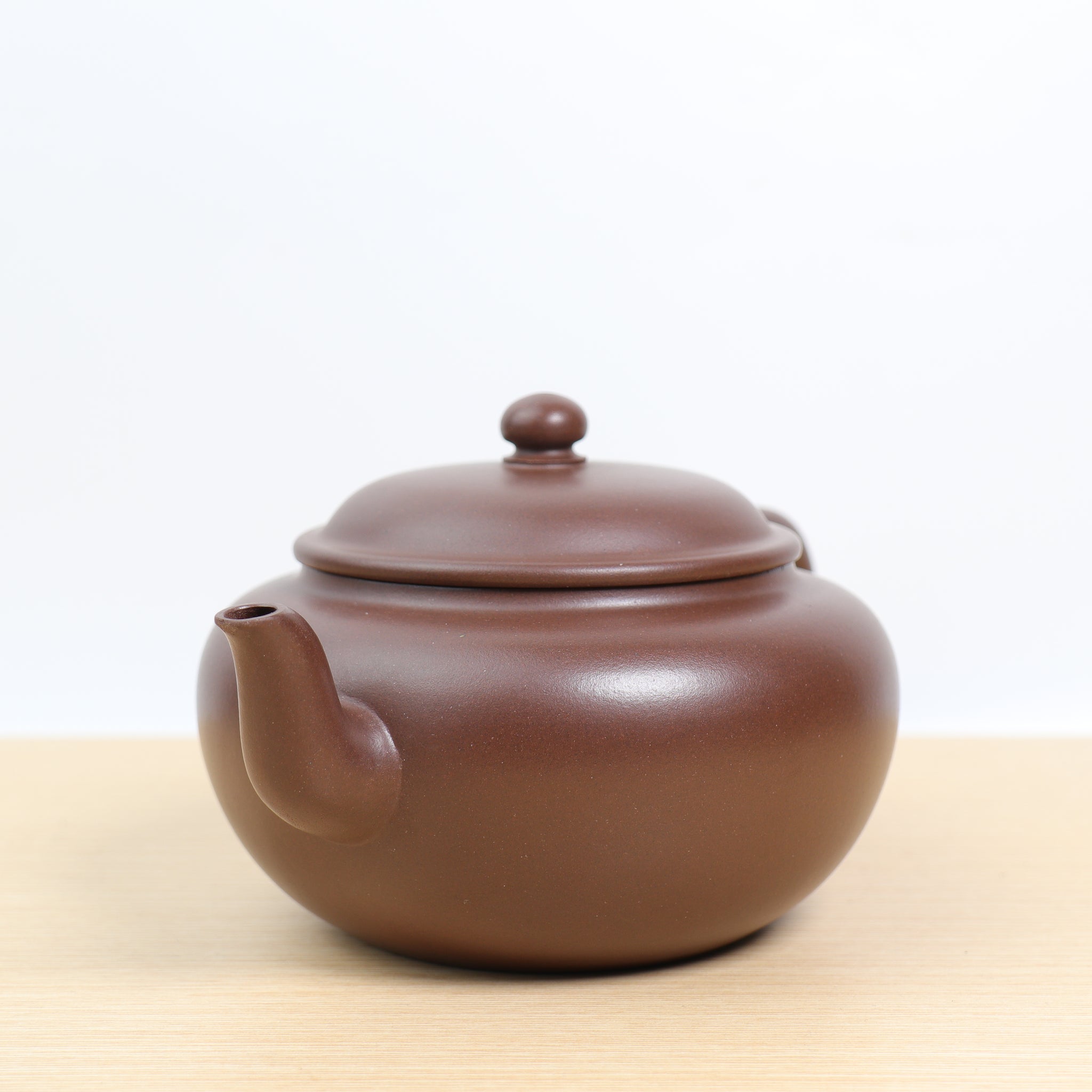 [Bianying] Fully handmade No. 4 well purple clay and purple sand teapot