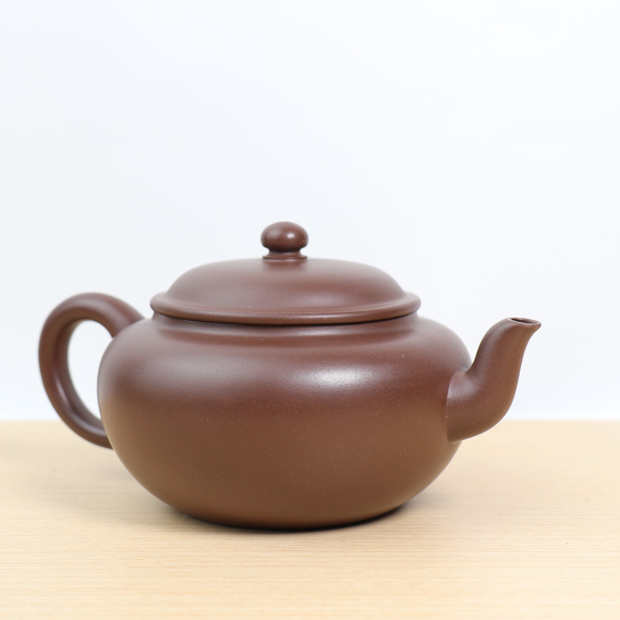 [Bianying] Fully handmade No. 4 well purple clay and purple sand teapot