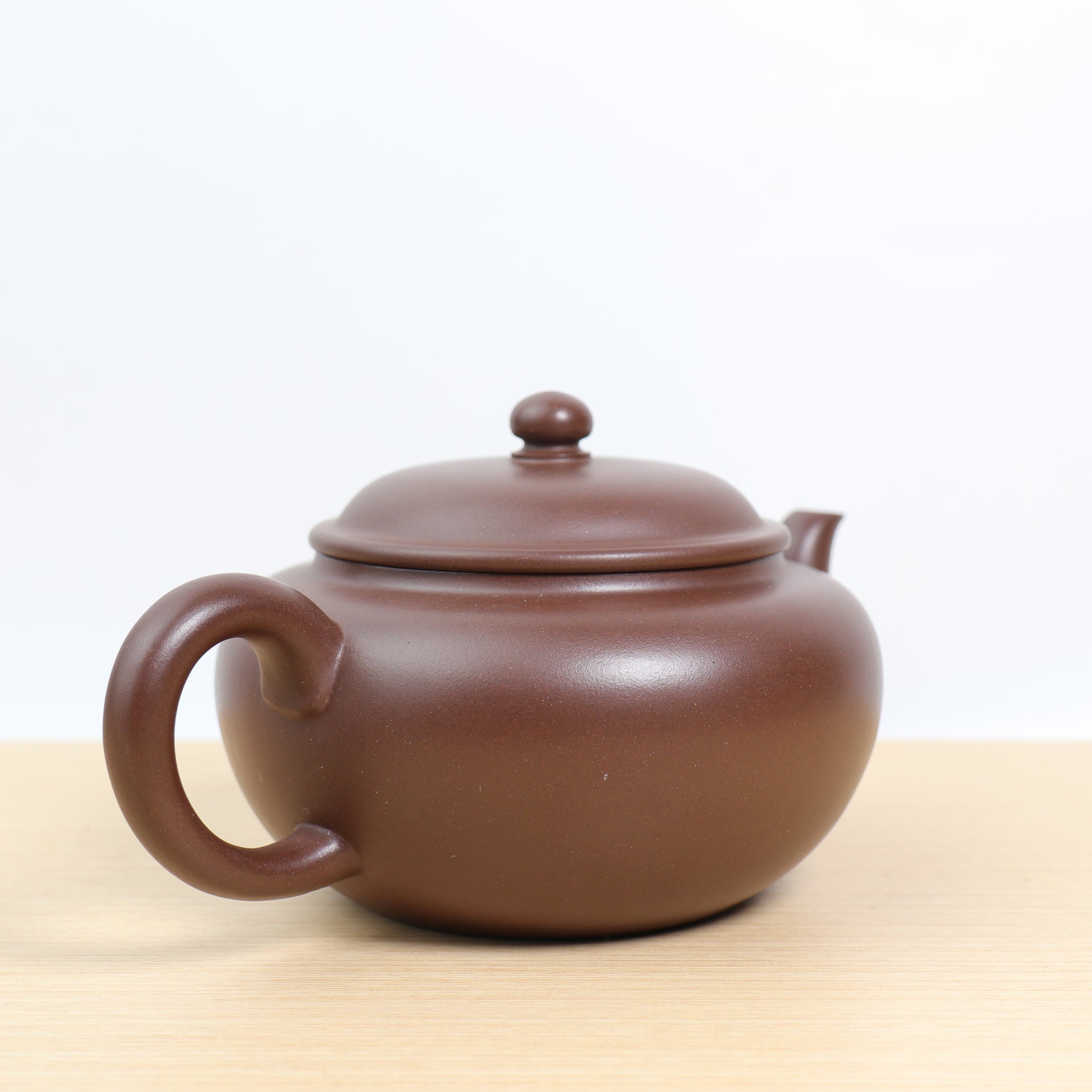 [Bianying] Fully handmade No. 4 well purple clay and purple sand teapot