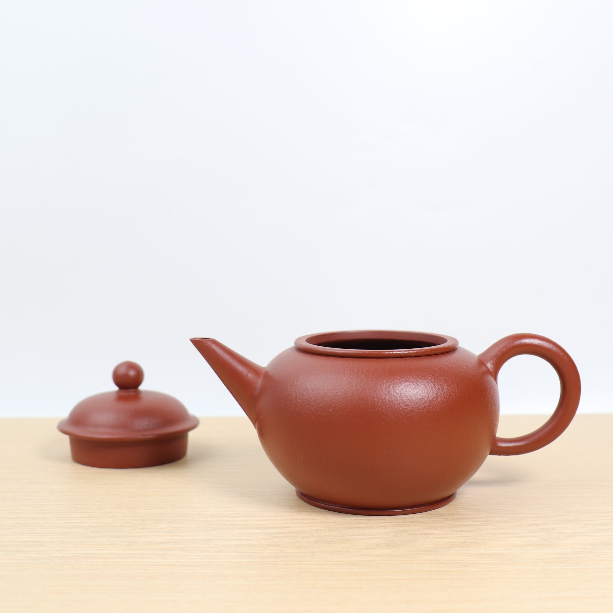 (Sold) *New product* [Level] Fully handmade raw ore wrinkled leather red clay Dahongpao purple sand teapot