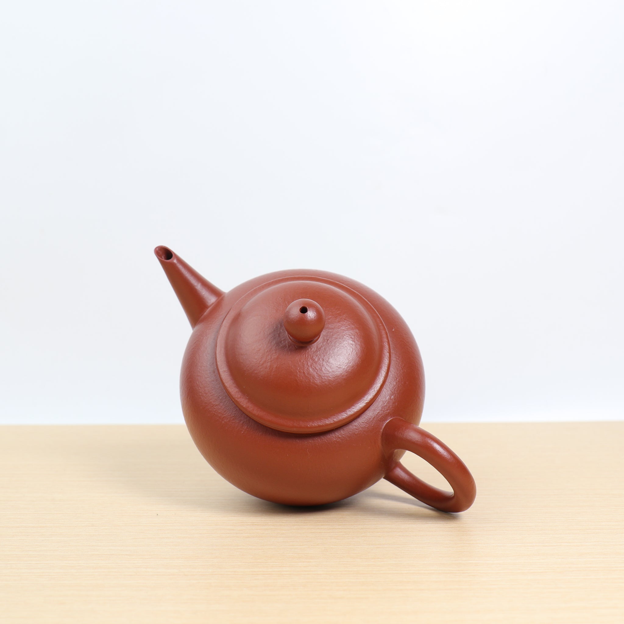 (Sold) *New product* [Level] Fully handmade raw ore wrinkled leather red clay Dahongpao purple sand teapot