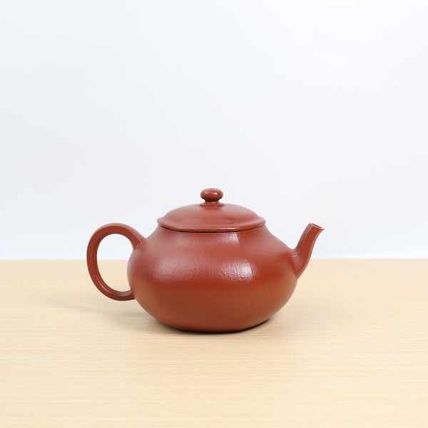 *王強弟子**新品*【君六方】全手工朱泥簡意紫砂茶壺