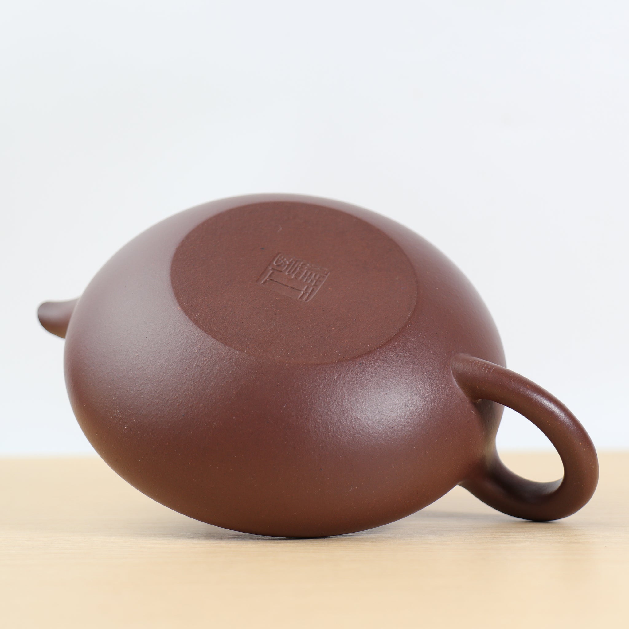 (Sold) [Han Bian] Fully handmade original mineral purple clay and purple sand teapot