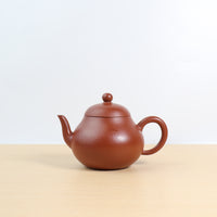 (Sold) [Pear] Fully handmade ore Dahongpao purple sand teapot