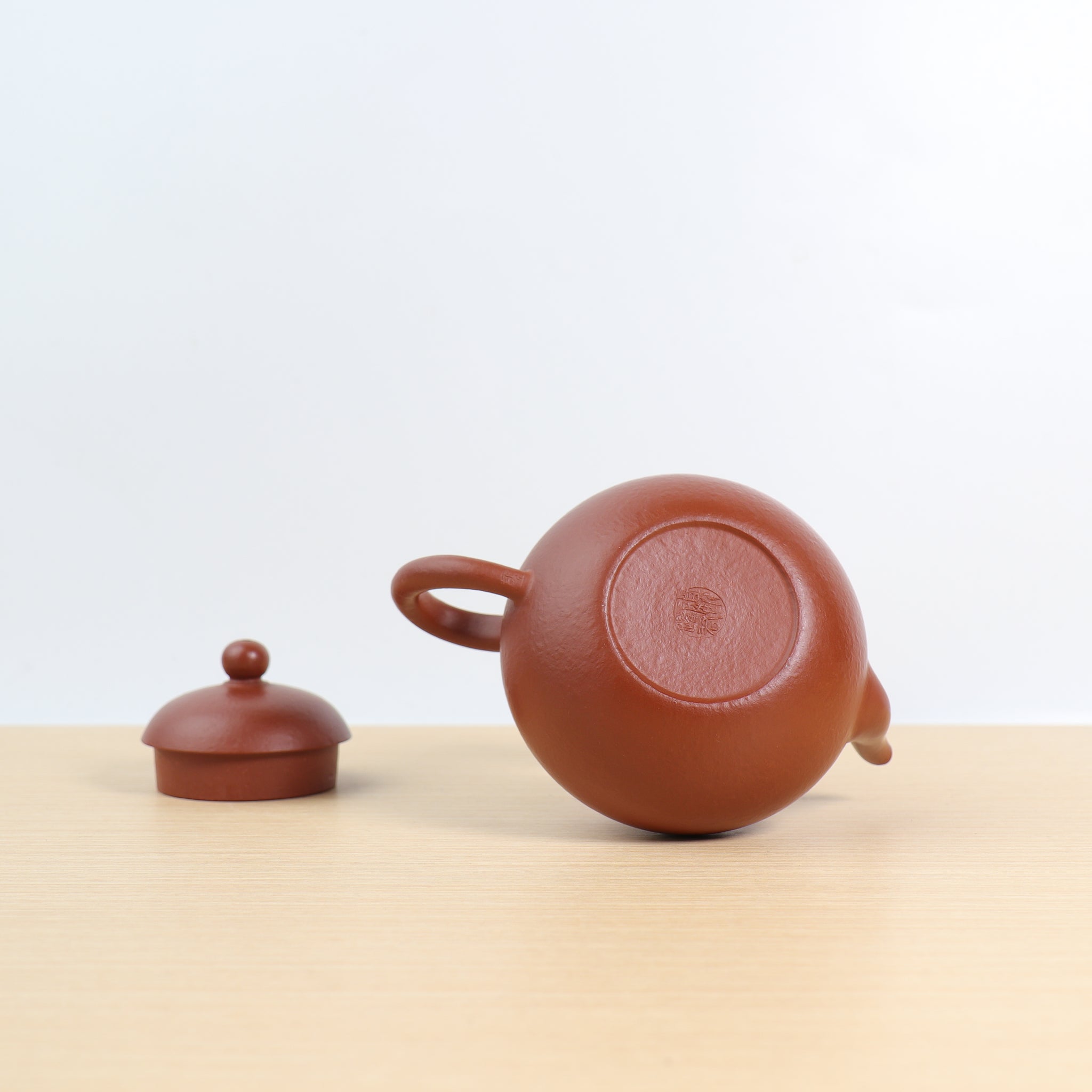 （已售出）【梨】全手工原礦大紅袍紫砂茶壺