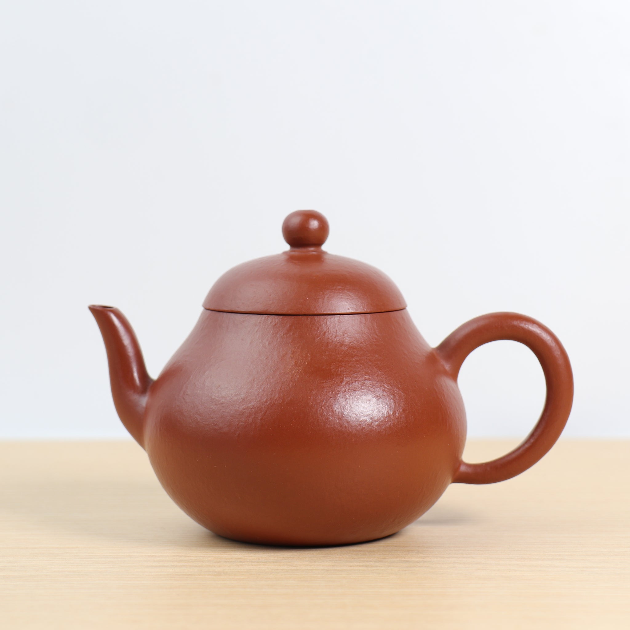 （已售出）【梨】全手工原礦大紅袍紫砂茶壺
