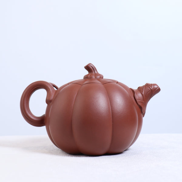 （已售出）【南瓜】原礦清水泥紫砂茶壺