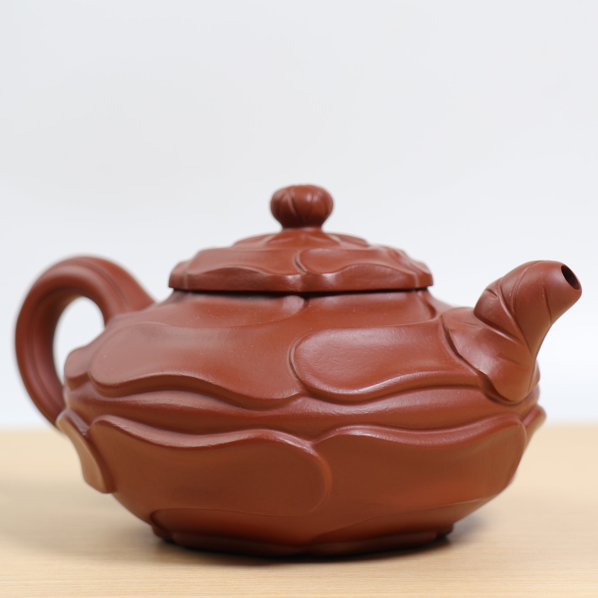 【風卷葵】優質大紅袍紫砂茶壺
