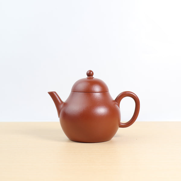 （已售出）*新品* *江友明弟子*【高梨】全手工原礦大紅袍經典紫砂茶壺