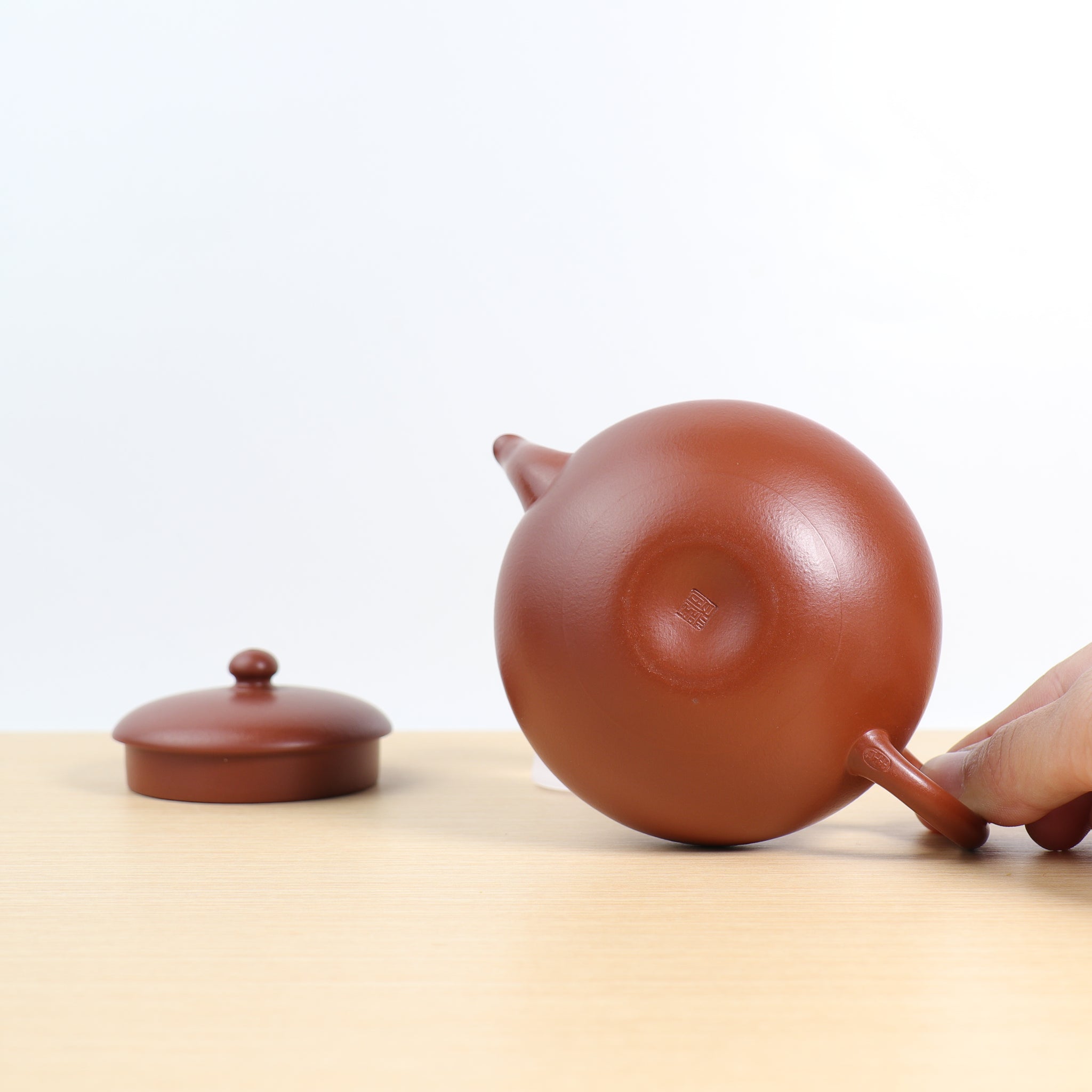 *新品*【柿圓】全手工原礦朱泥經典紫砂茶壺
