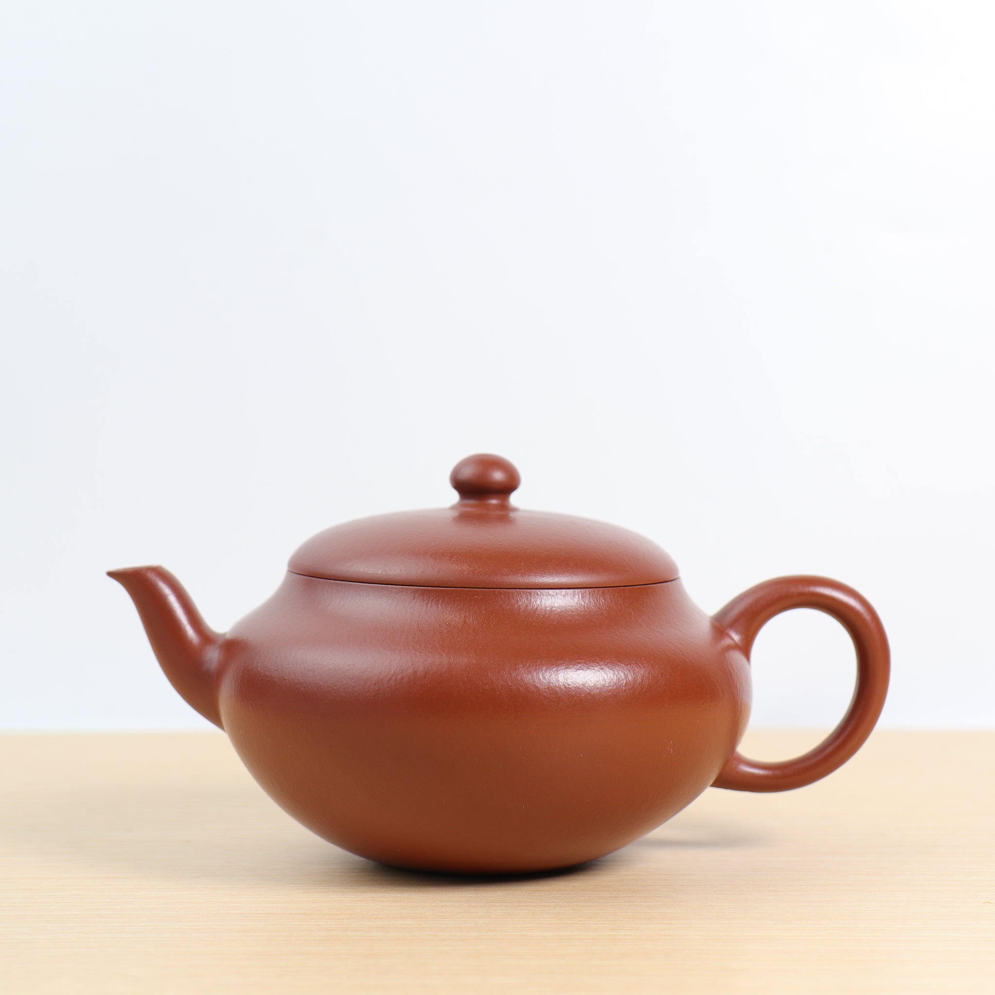 *新品*【柿圓】全手工原礦朱泥經典紫砂茶壺