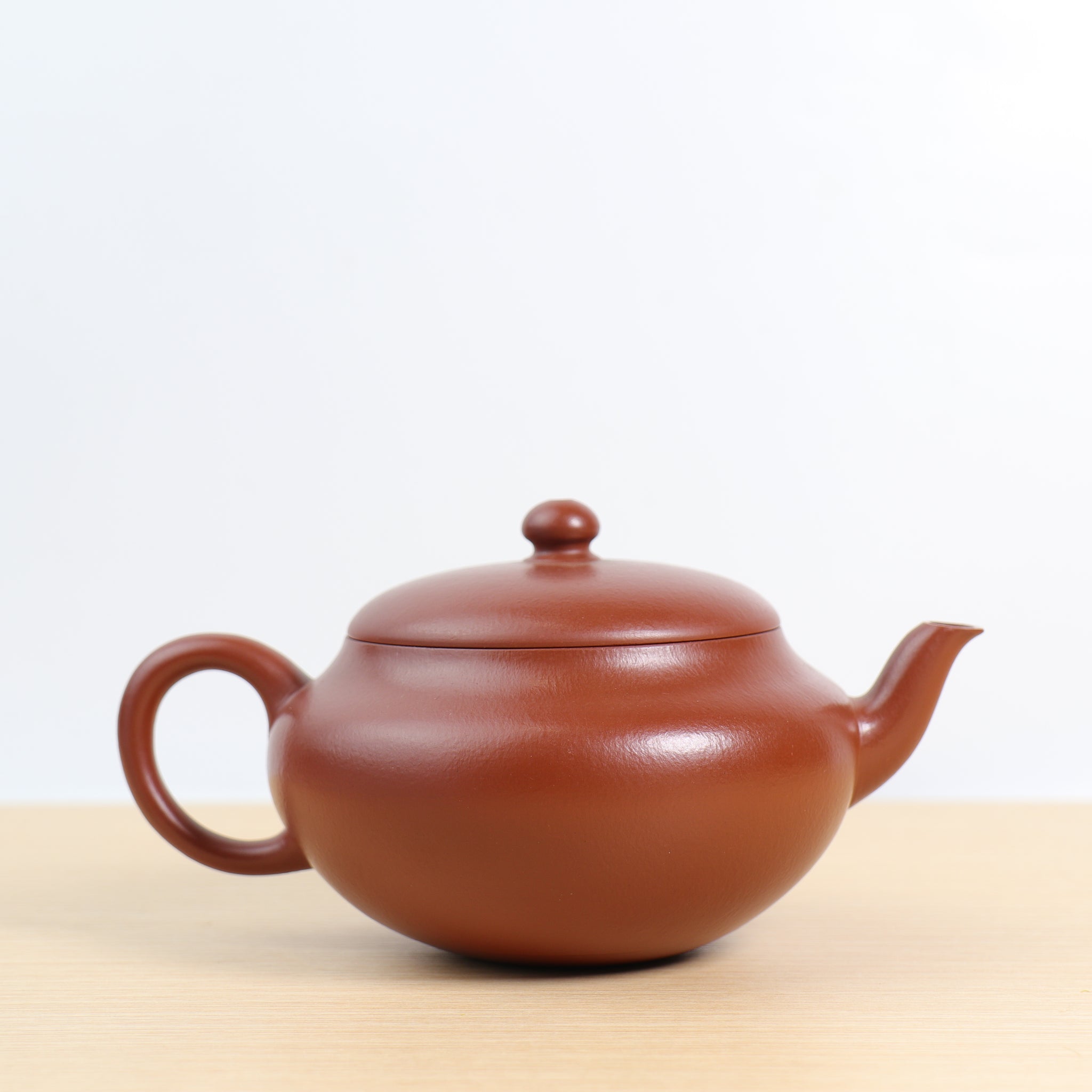 *新品*【柿圓】全手工原礦朱泥經典紫砂茶壺