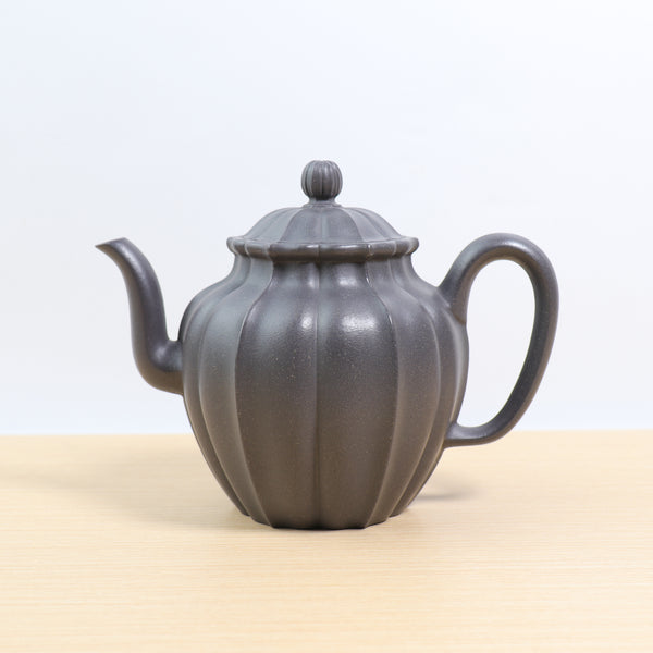 （已售出）*李衛明弟子**新品*【銀台醉客】全手工原礦青灰紫泥紫砂茶壺