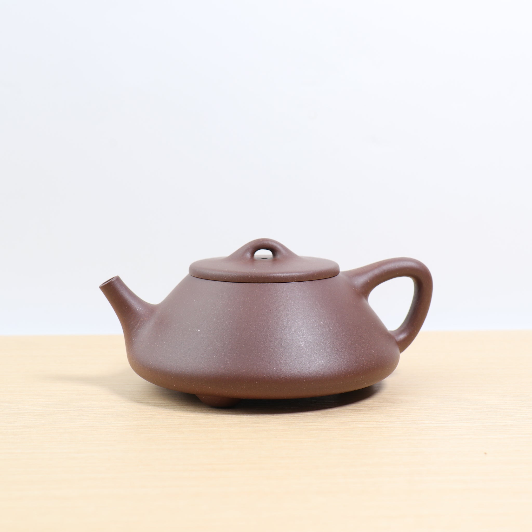 [Zi Ye Shi Lao] Fully handmade raw mineral purple mud and purple sand teapot