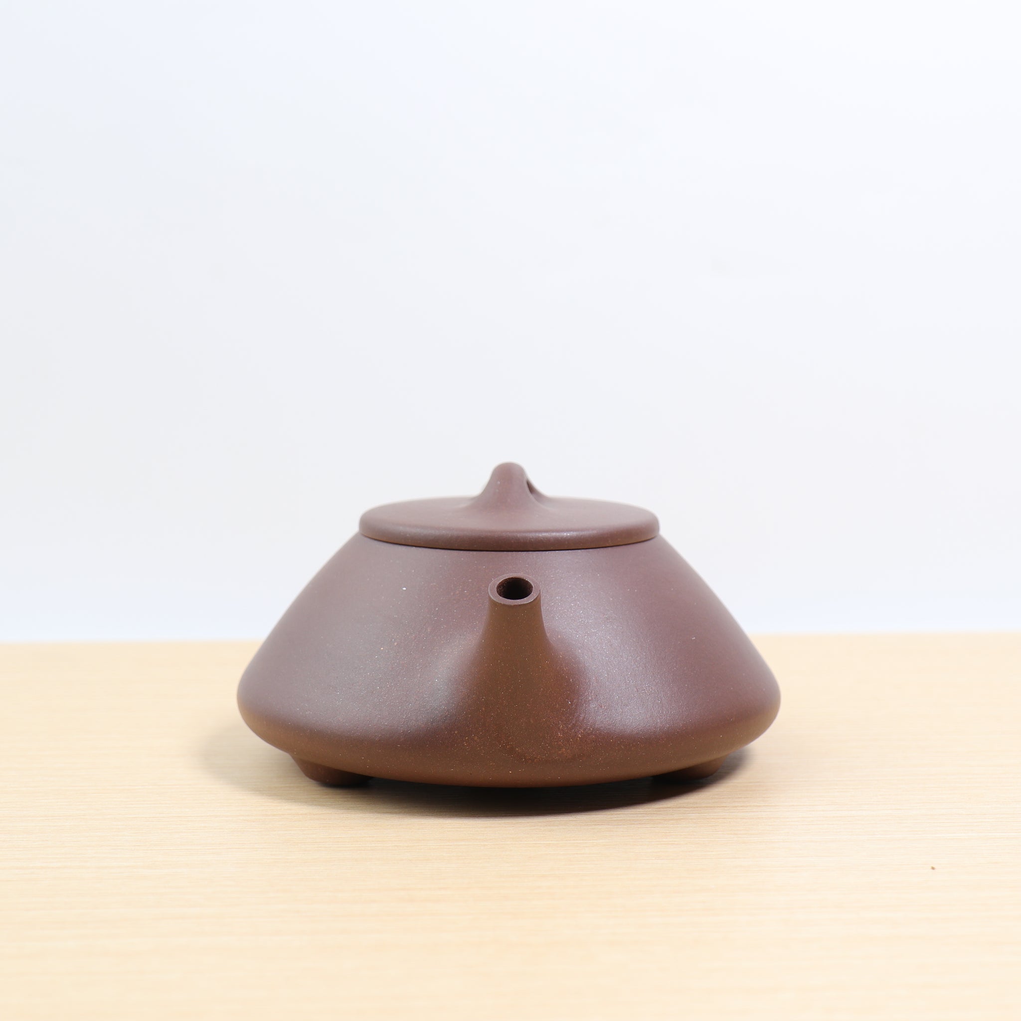 [Zi Ye Shi Lao] Fully handmade raw mineral purple mud and purple sand teapot