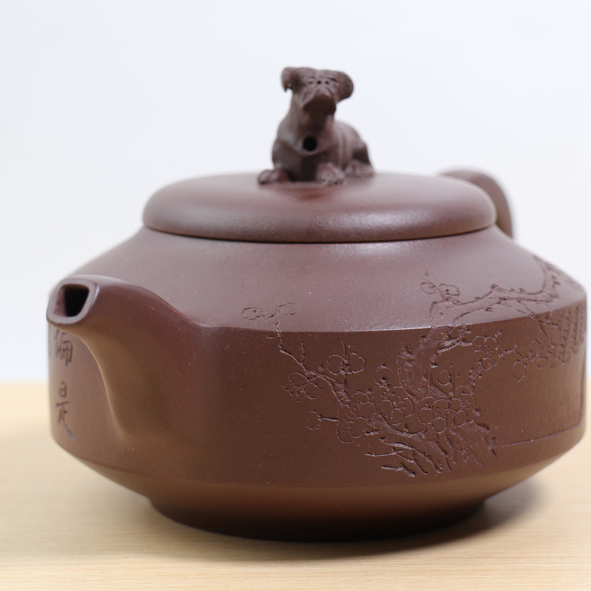 *新品*【興旺壺】全手工紫泥雕刻泥塑紫砂茶壺
