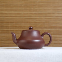 (Sold) [Junde] Fully handmade original ore dragon blood sand simple teapot