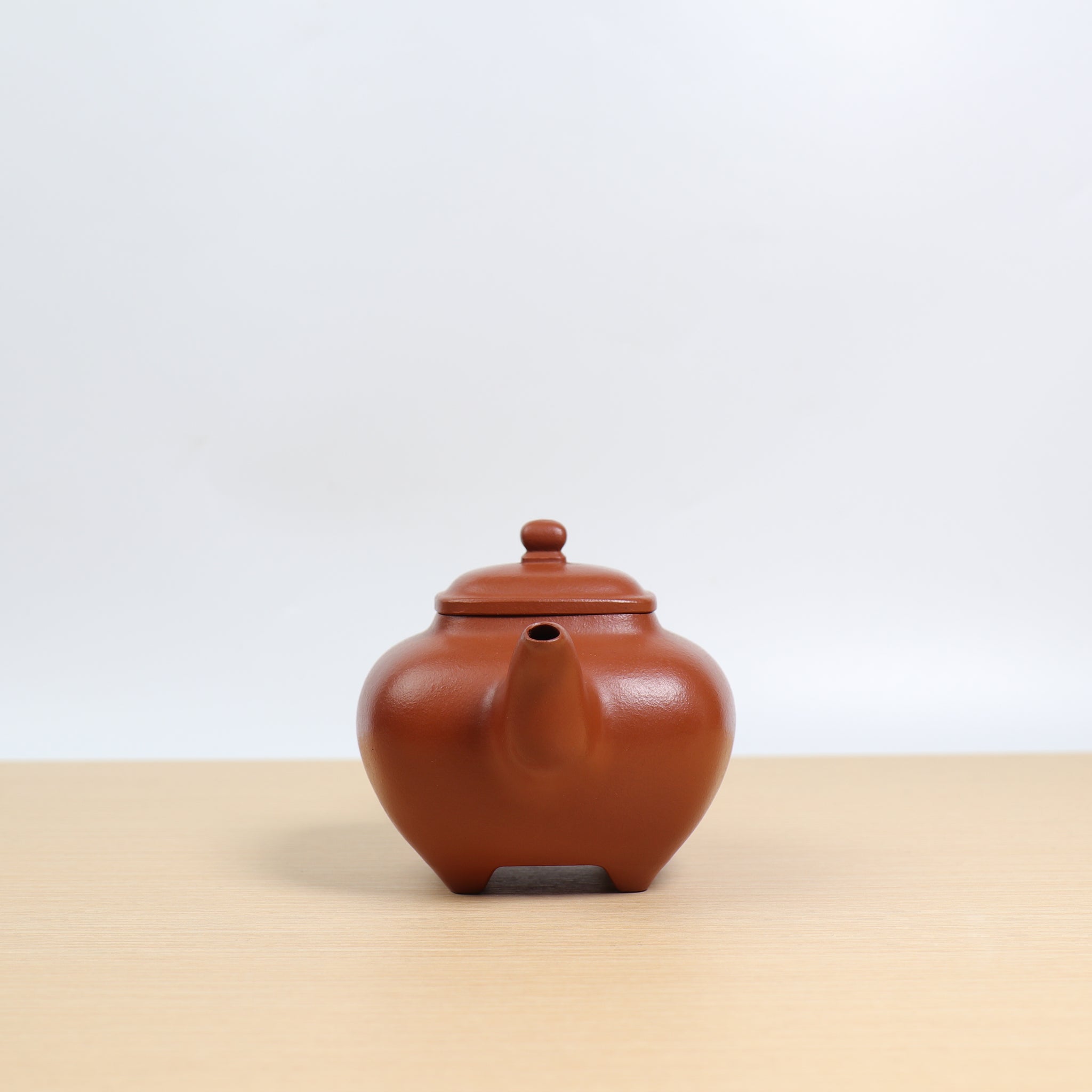 (Sold) [Transfer Furnace] Raw Mineral Crimson Clay and Purple Clay Teapot