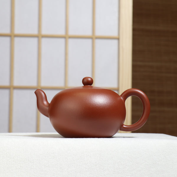 【一粒珠】原礦小煤窯朱泥簡樸紫砂茶壺