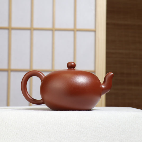 【一粒珠】原礦小煤窯朱泥簡樸紫砂茶壺