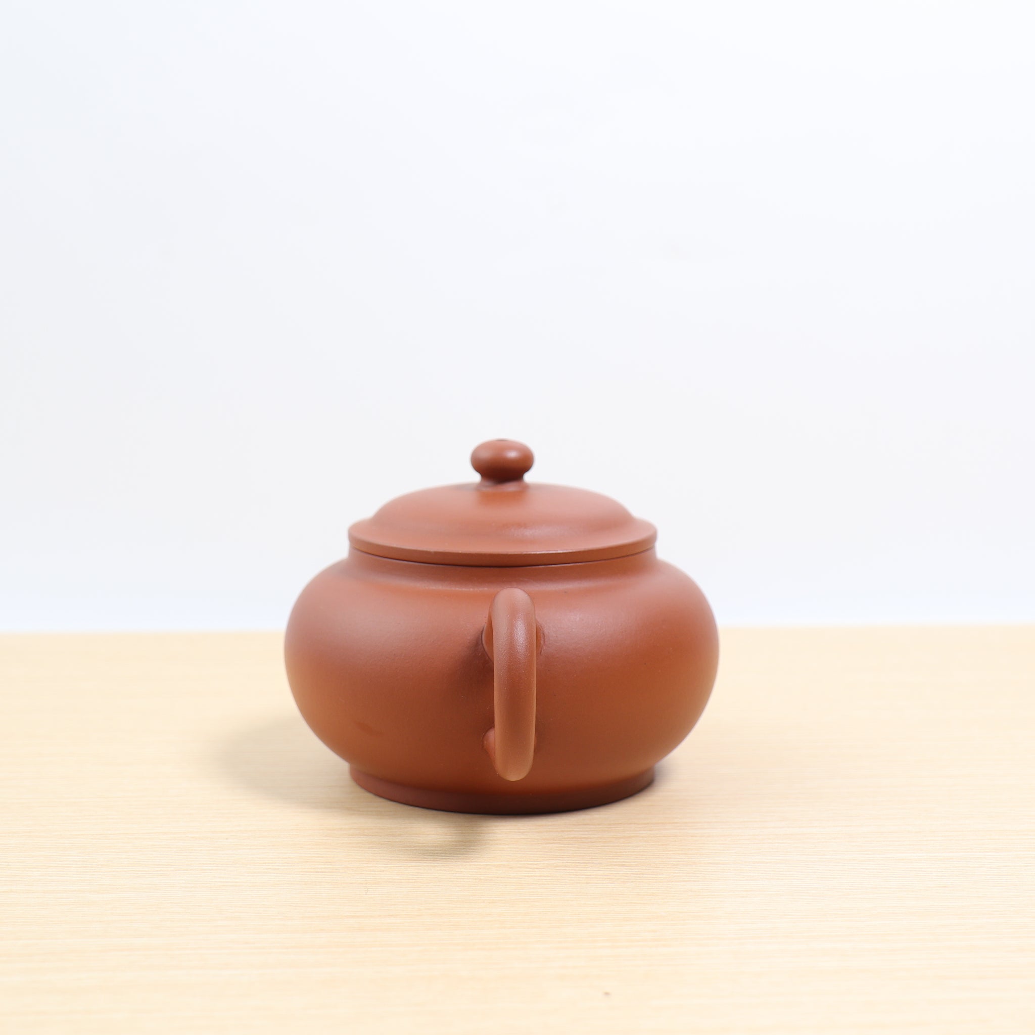 *New Product* [Ji Wan Bian Yuan] Fully handmade original ore vermilion imitation ancient purple sand teapot