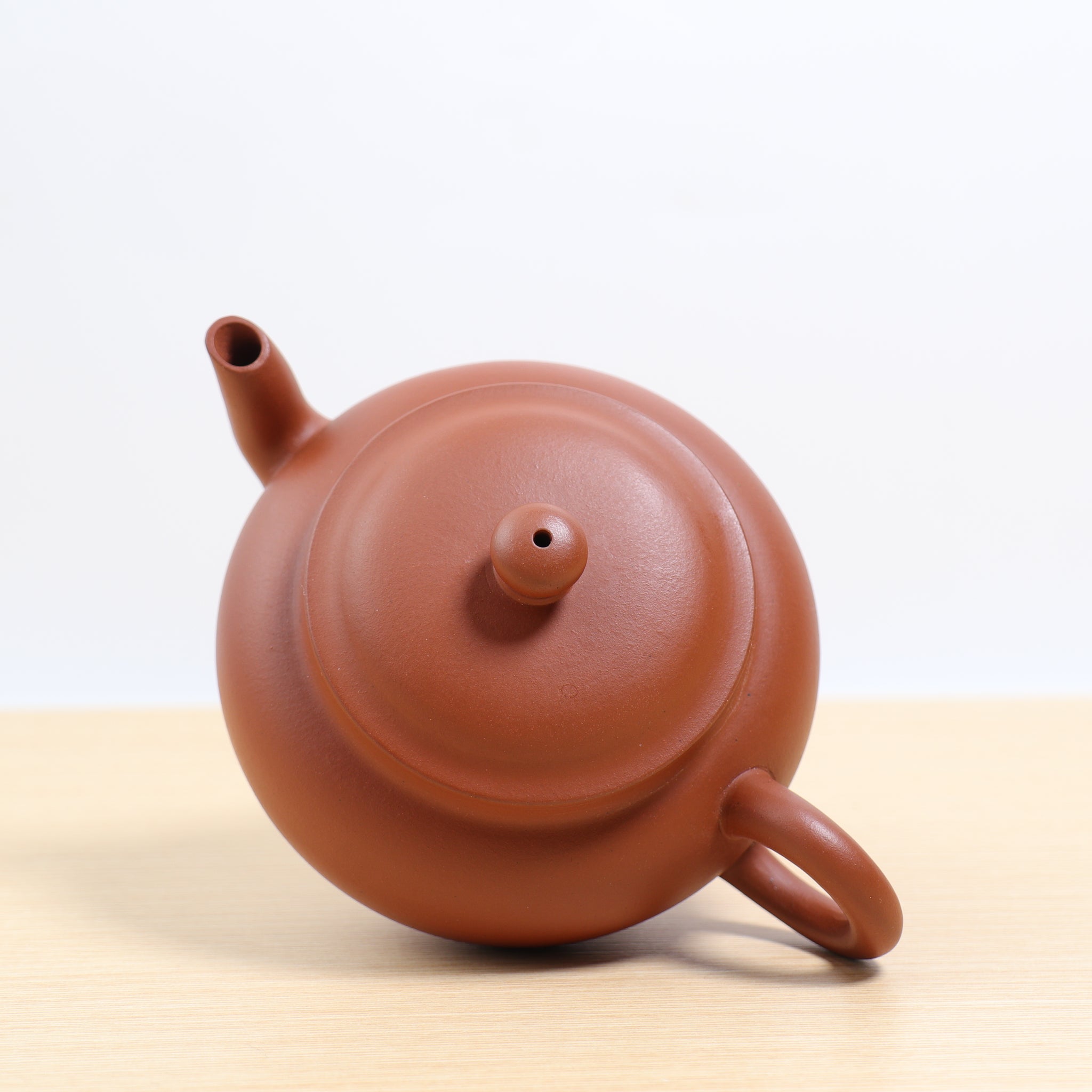 *New Product* [Ji Wan Bian Yuan] Fully handmade original ore vermilion imitation ancient purple sand teapot