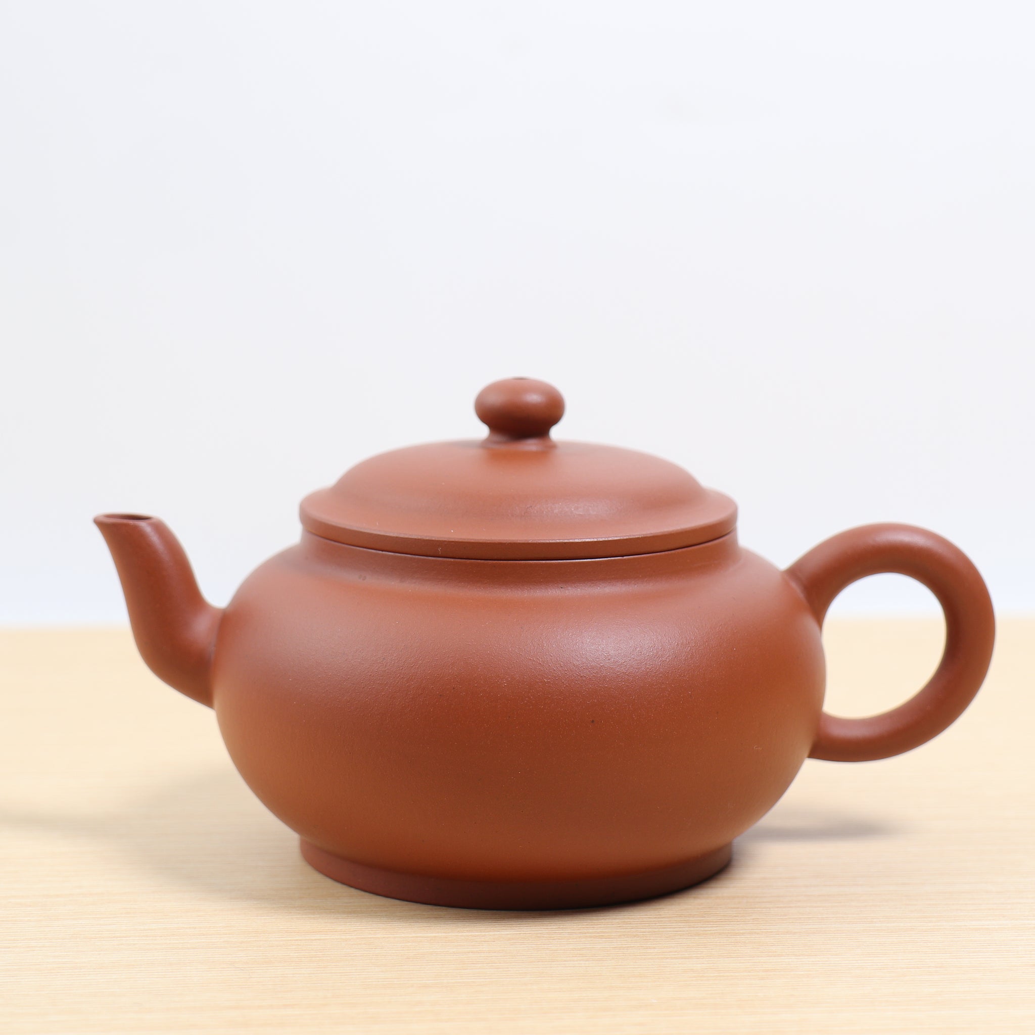 *New Product* [Ji Wan Bian Yuan] Fully handmade original ore vermilion imitation ancient purple sand teapot