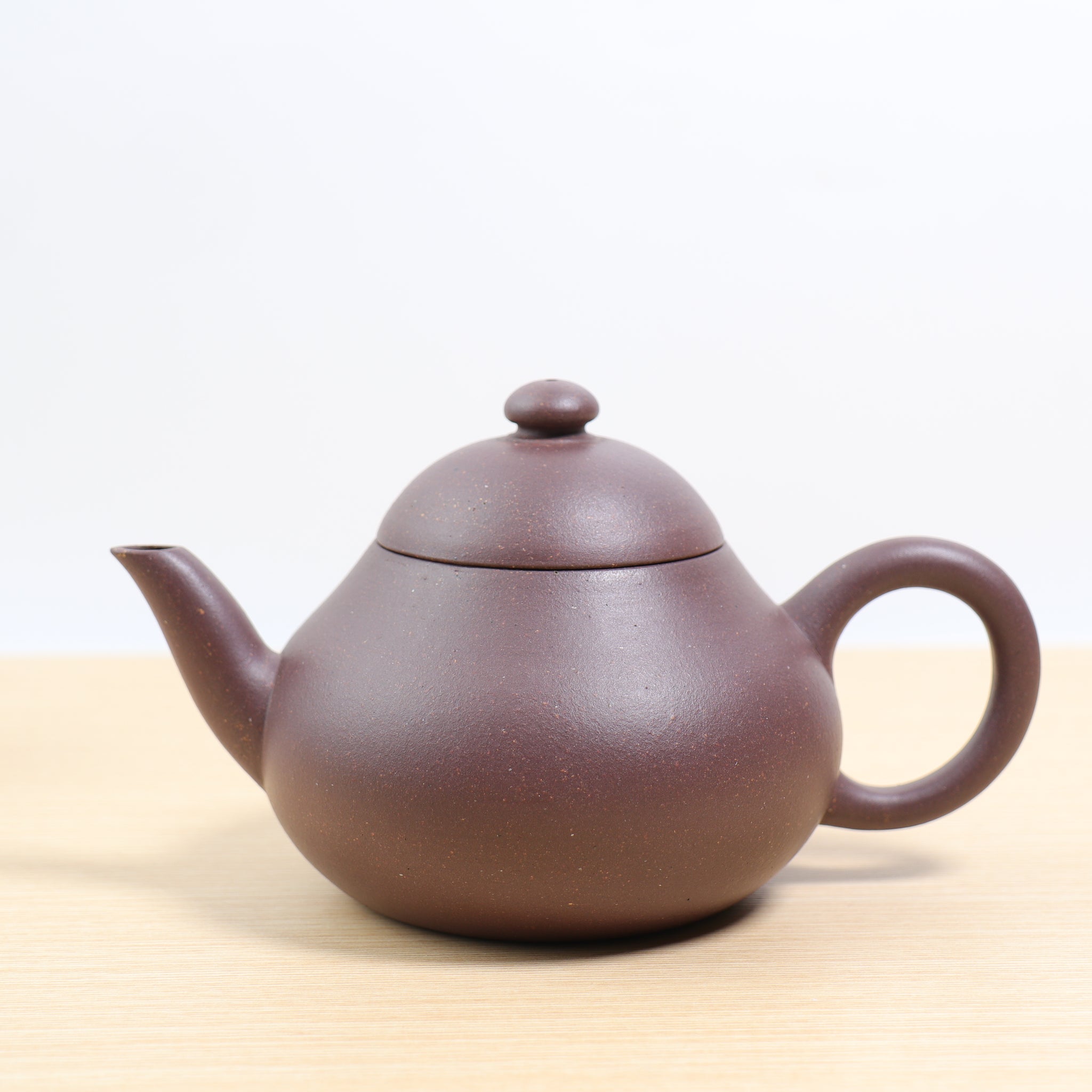 *新品*【梨】全手工原礦紫泥摹古紫砂茶壺