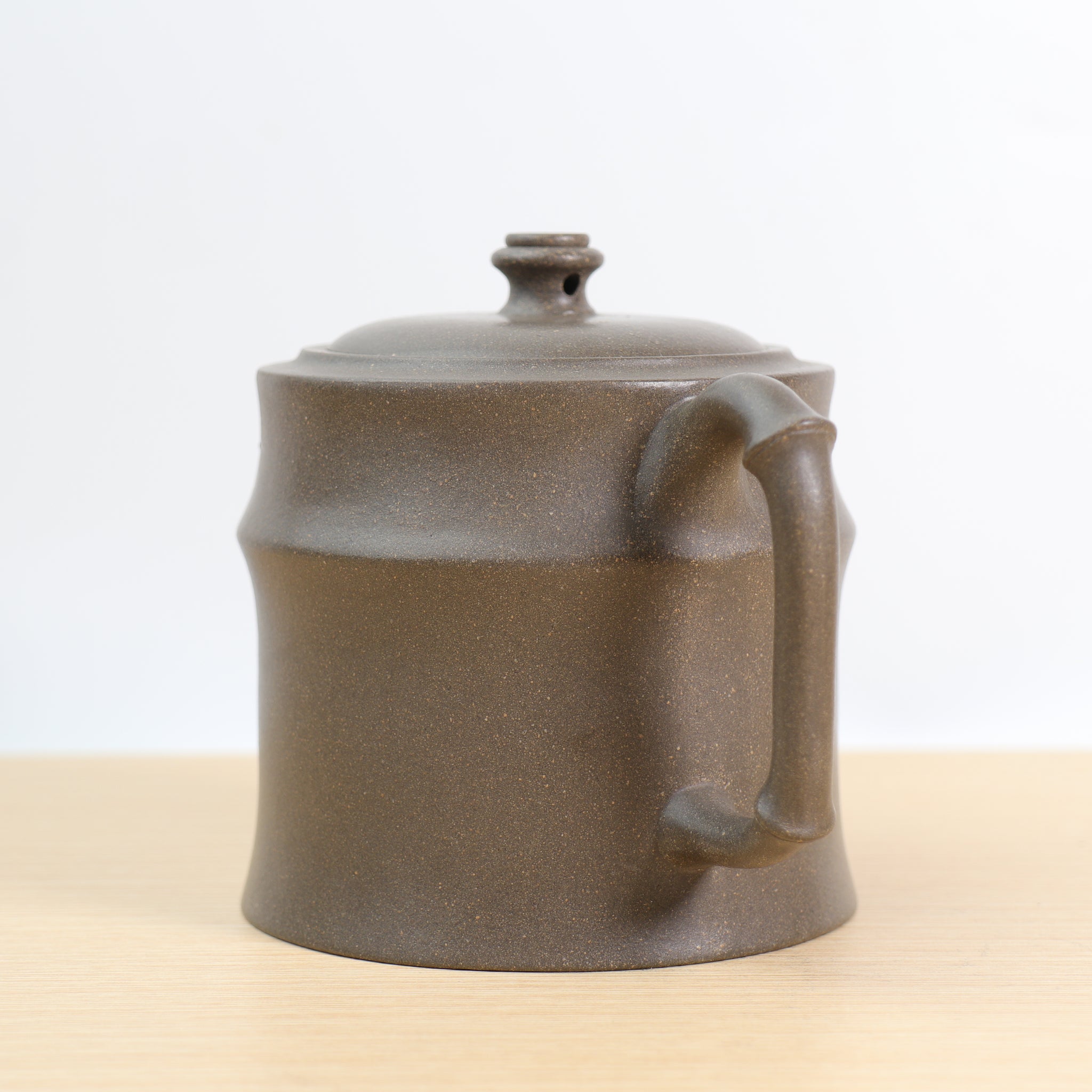 （已售出）【竹段】灰段泥仿生紫砂茶壺