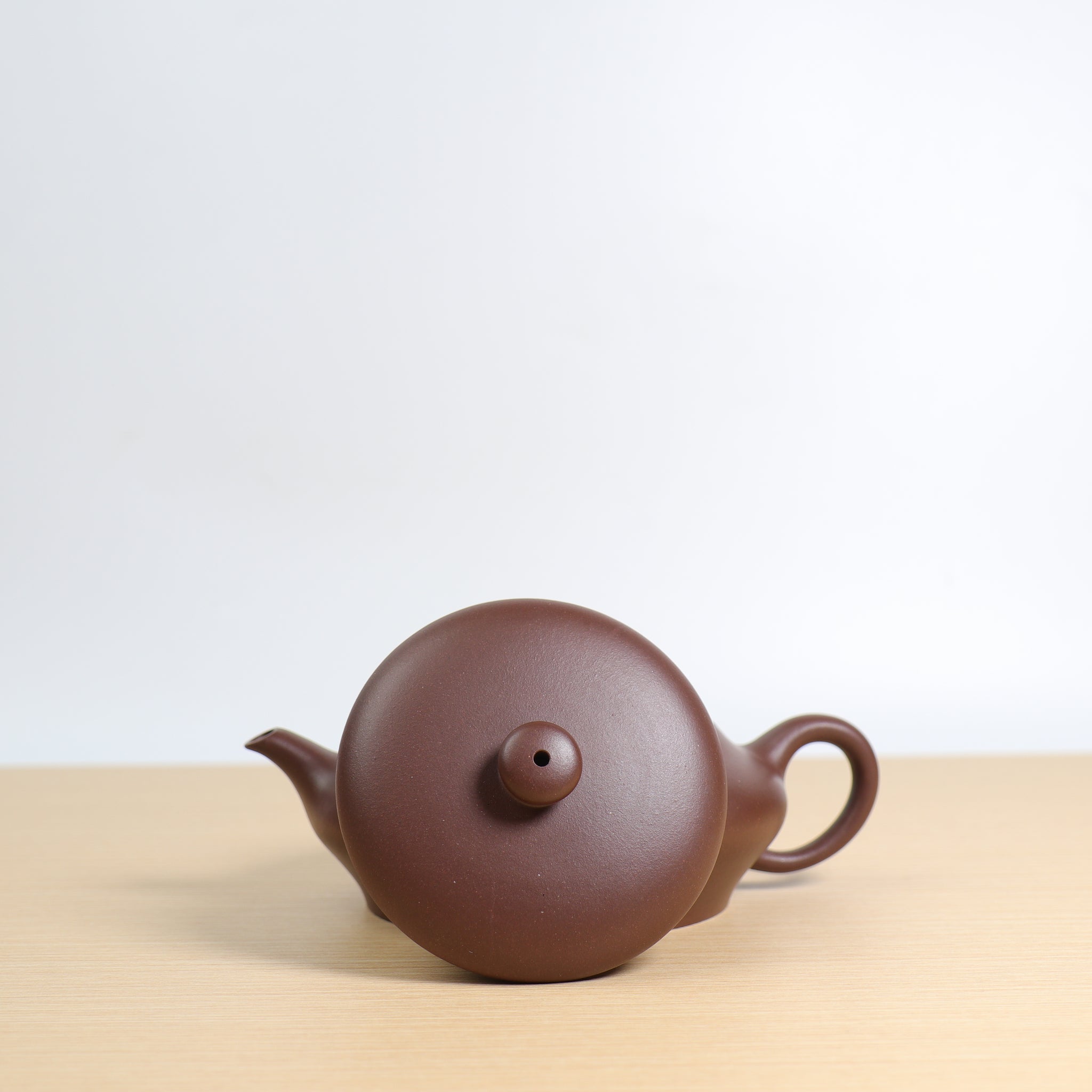 (Sold) [Ming Lu] Original ore purple clay simple purple sand teapot