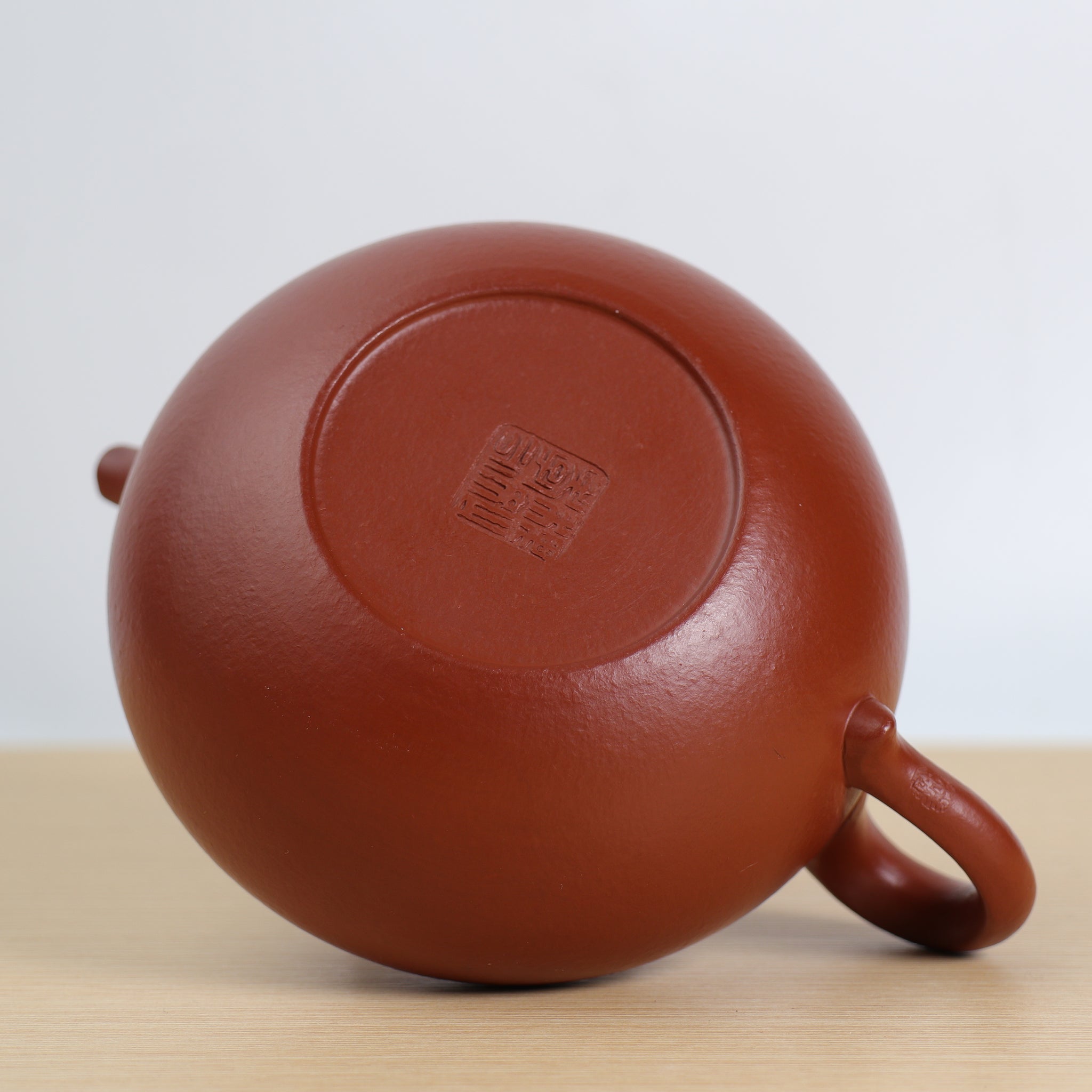 [Flat Jade Pot] Fully handmade raw ore small coal kiln Zhuni classic purple sand teapot