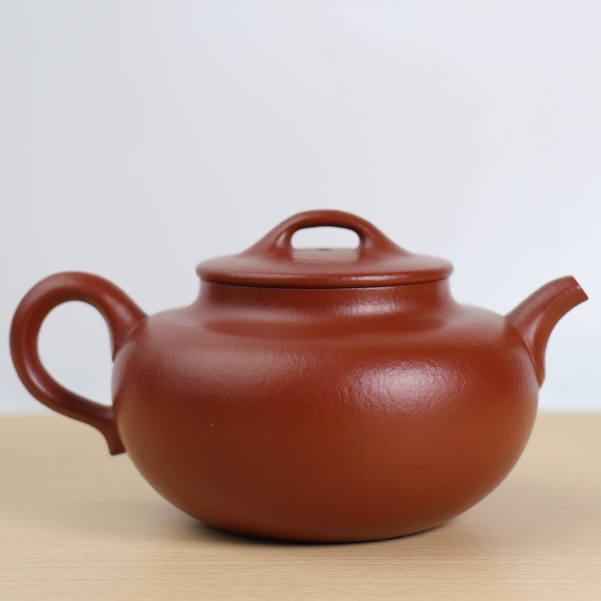 [Flat Jade Pot] Fully handmade raw ore small coal kiln Zhuni classic purple sand teapot