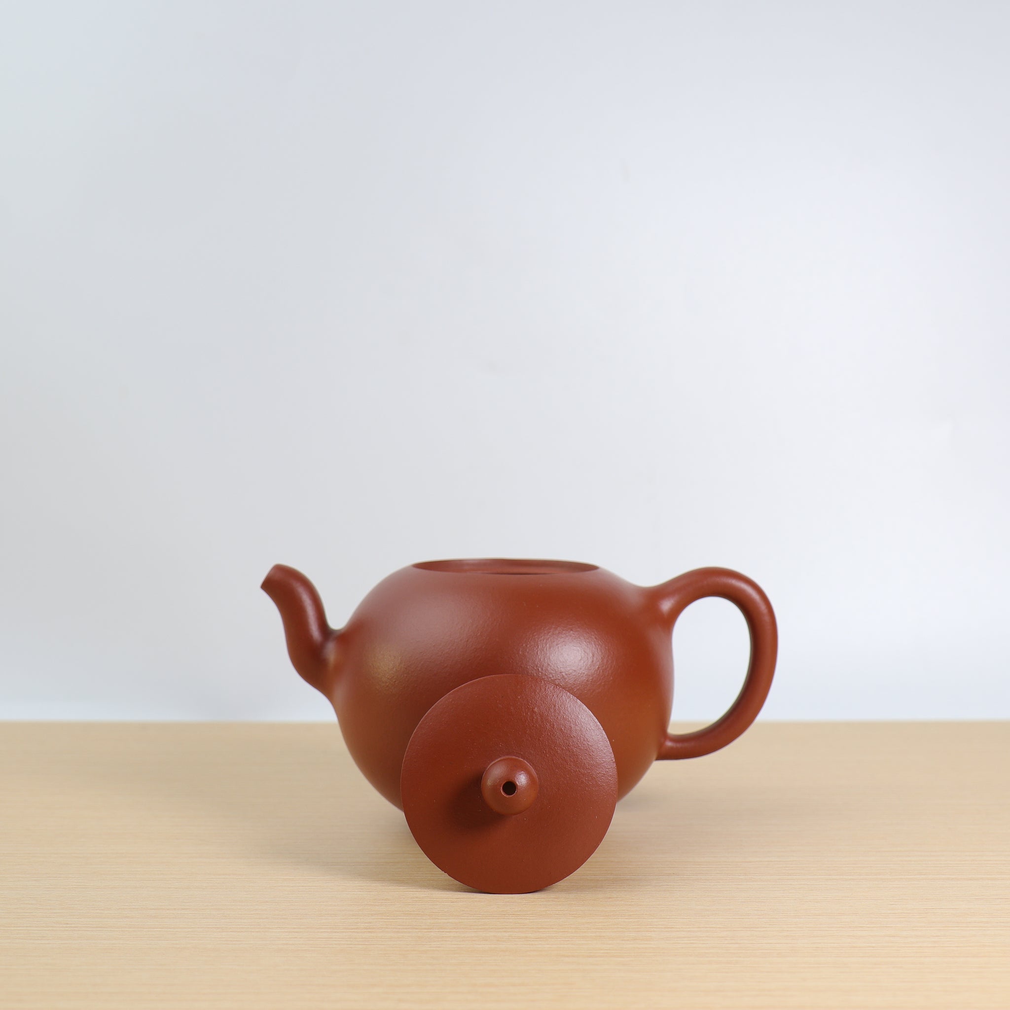 [One Bead] Fully Handmade Benshan Zhuni Thin Purple Clay Teapot