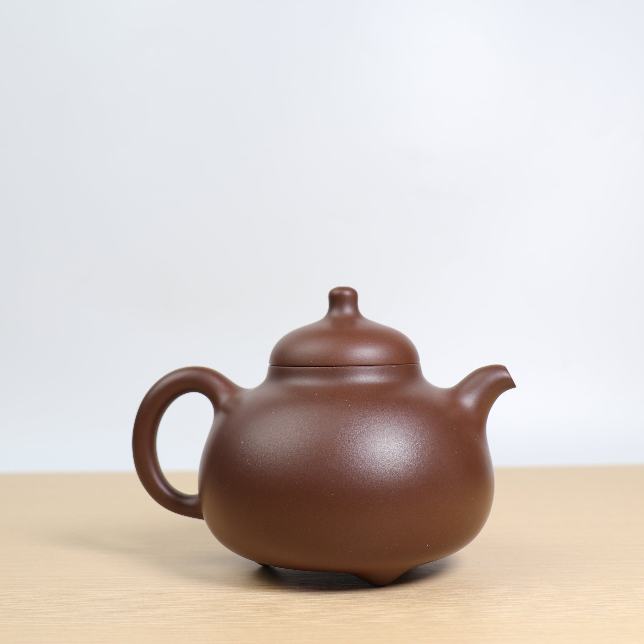 (Sold)【Ruding Teapot】Original bottom trough blue and purple sand teapot