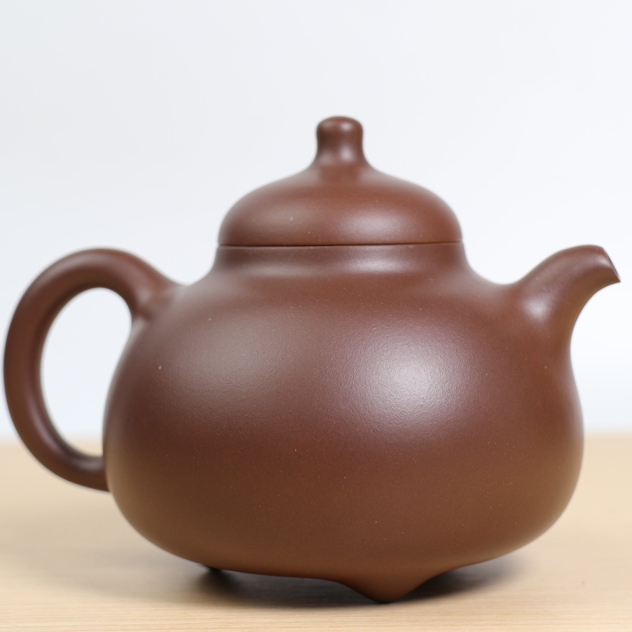 (Sold)【Ruding Teapot】Original bottom trough blue and purple sand teapot