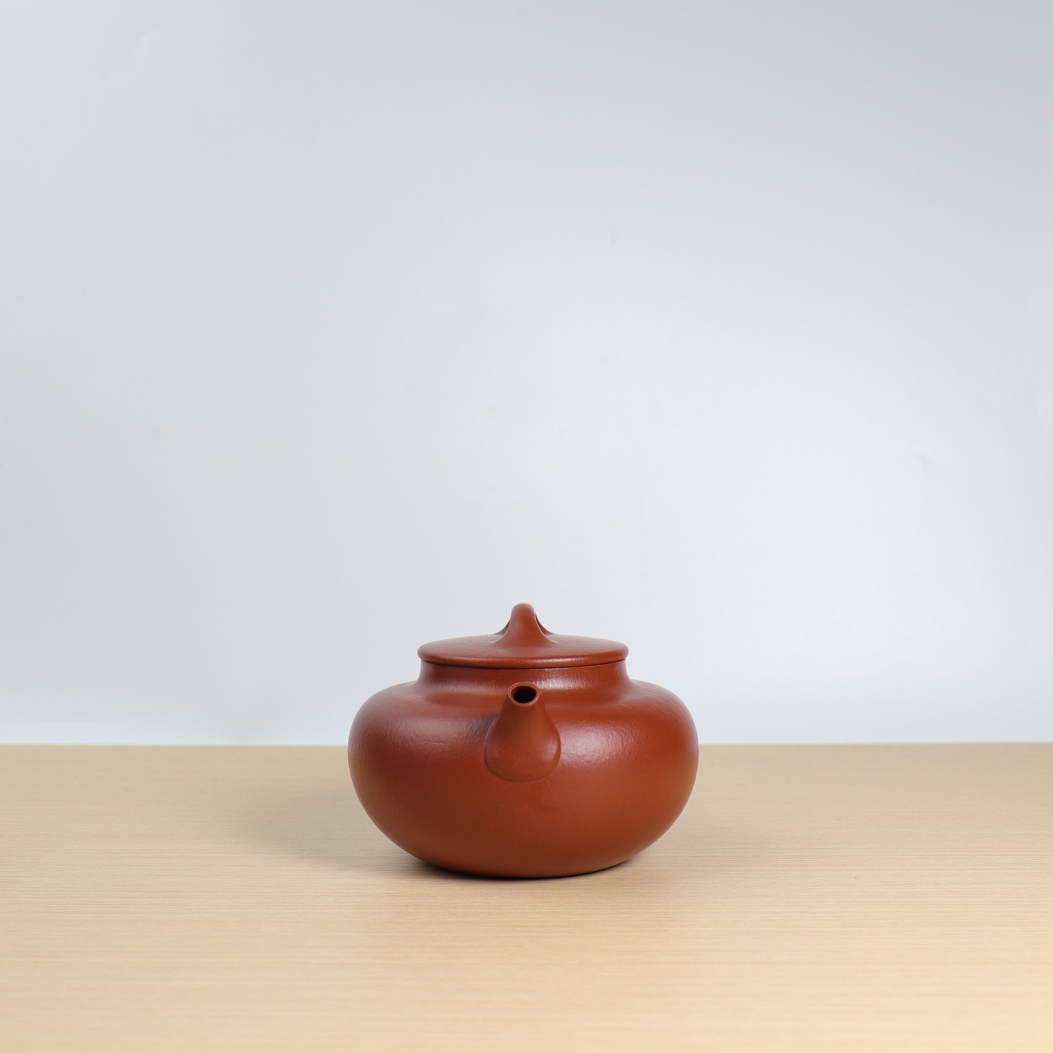 [Flat Jade Pot] Fully handmade raw ore small coal kiln Zhuni classic purple sand teapot