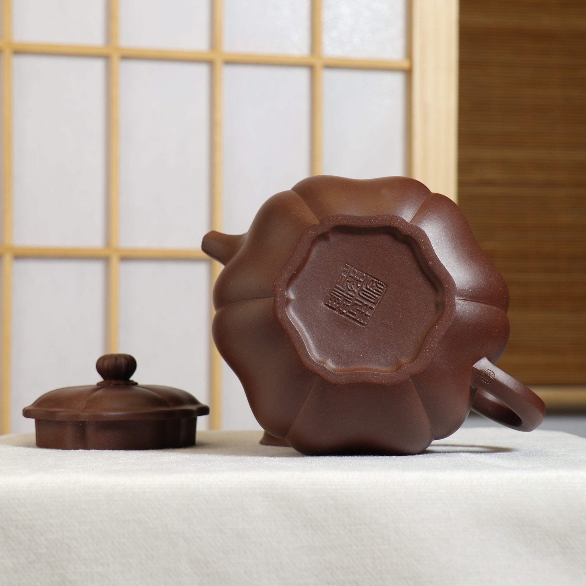 [Kwai Antique] Fully handmade original ore old purple clay simple purple sand teapot