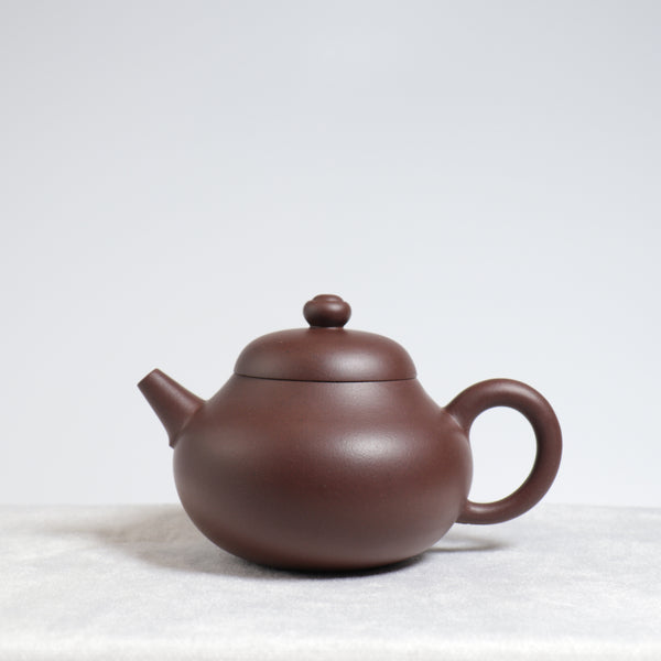 （已售出）【梨壺】全手工老紫泥經典紫砂茶壺