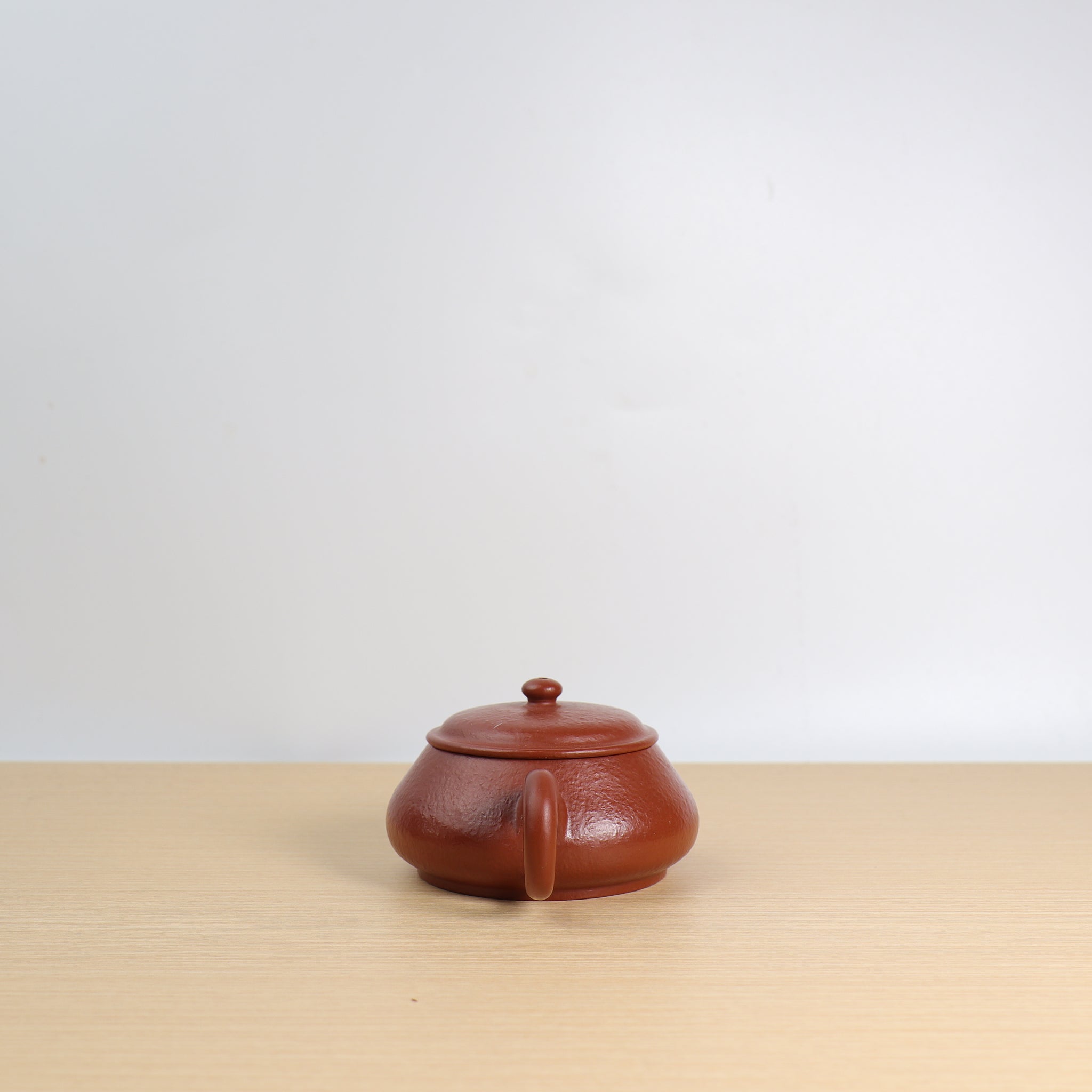 (Sold) *New Product* [Ming Furnace] Raw Mineral Coarse Sand Cinnabar Purple Clay Teapot