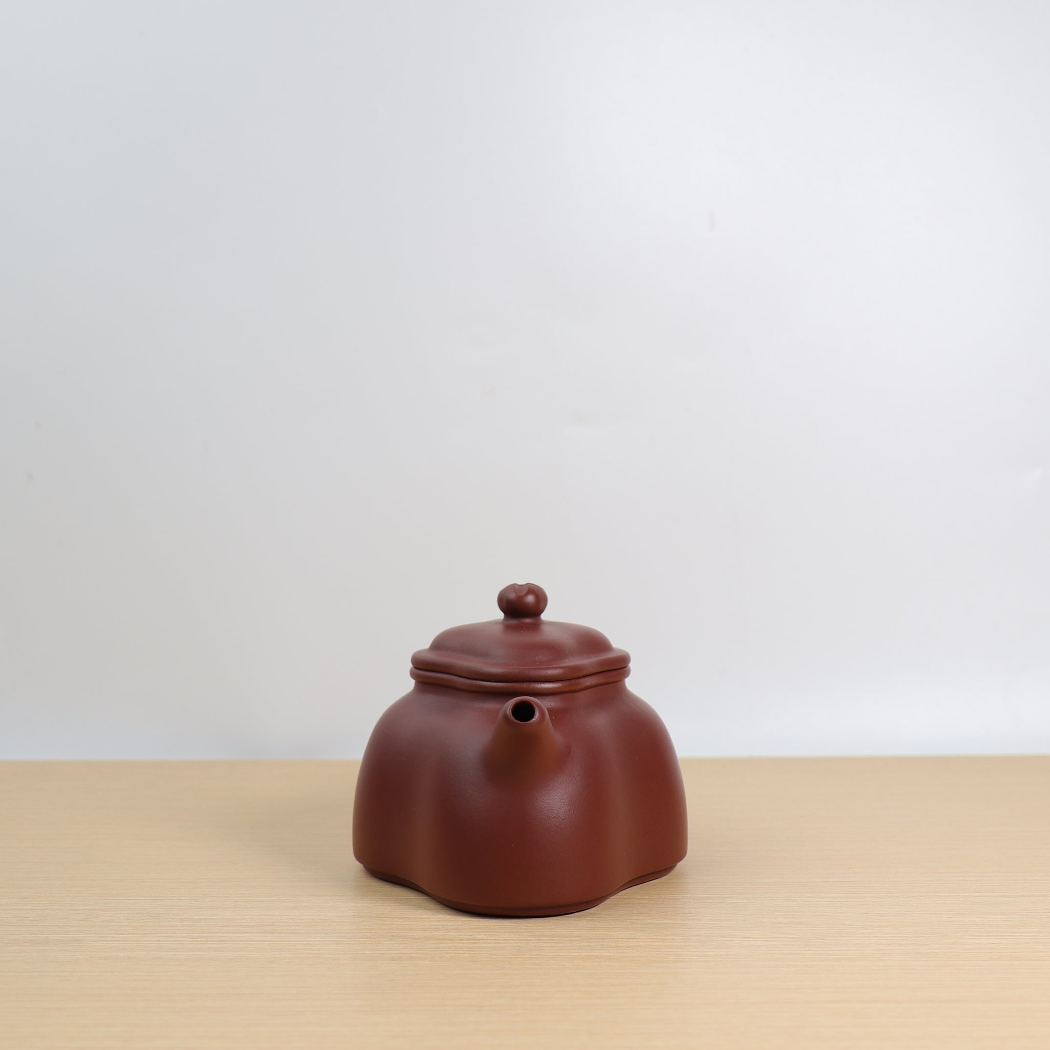 *新品* 【海棠壺】原礦紅皮龍簡意紫砂茶壺
