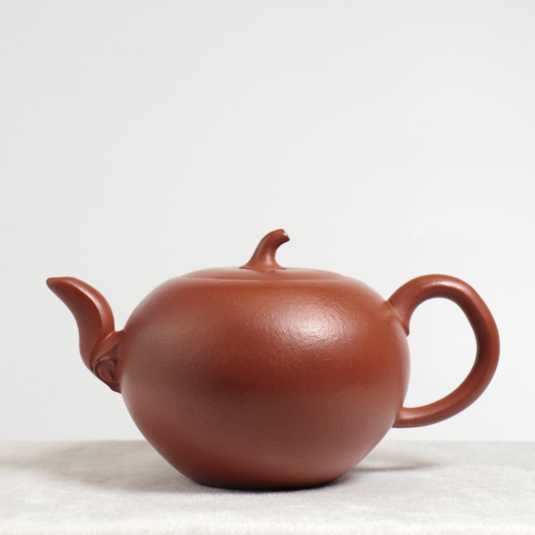 【蘋果】特級大紅袍簡意紫砂茶壺