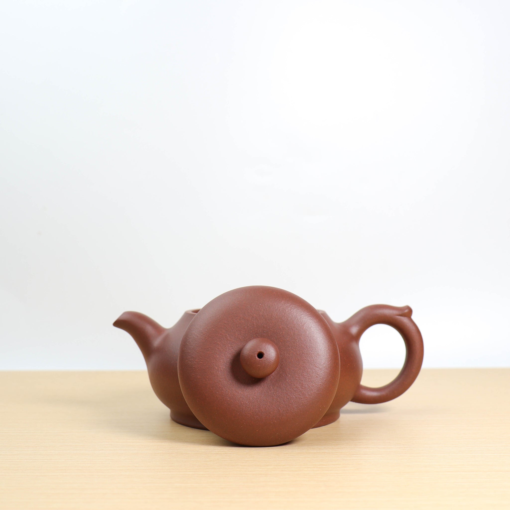 (Sold) *New Product* [Lingquan] Fully handmade raw ore bottom trough blue and purple sand teapot