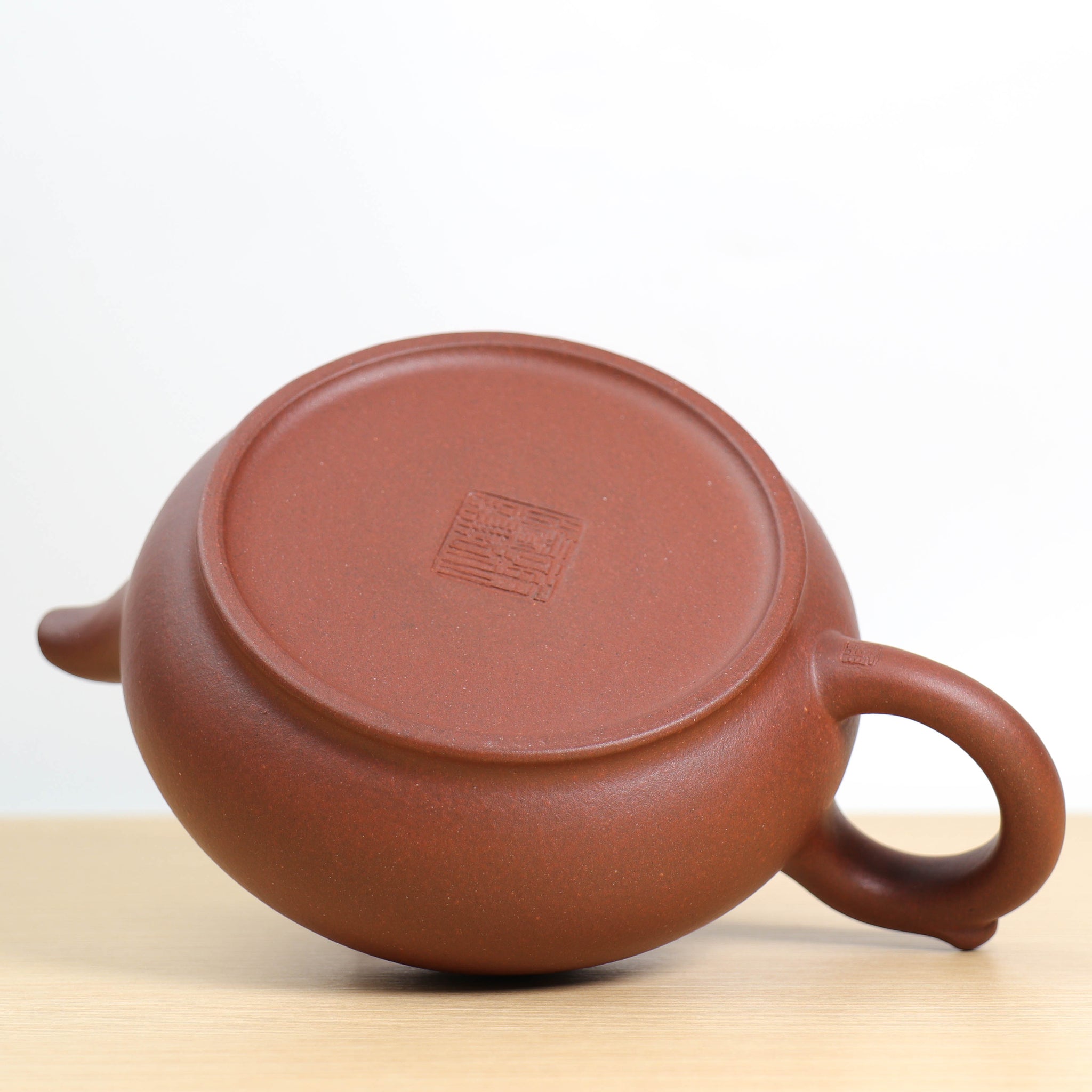 (Sold) *New Product* [Lingquan] Fully handmade raw ore bottom trough blue and purple sand teapot