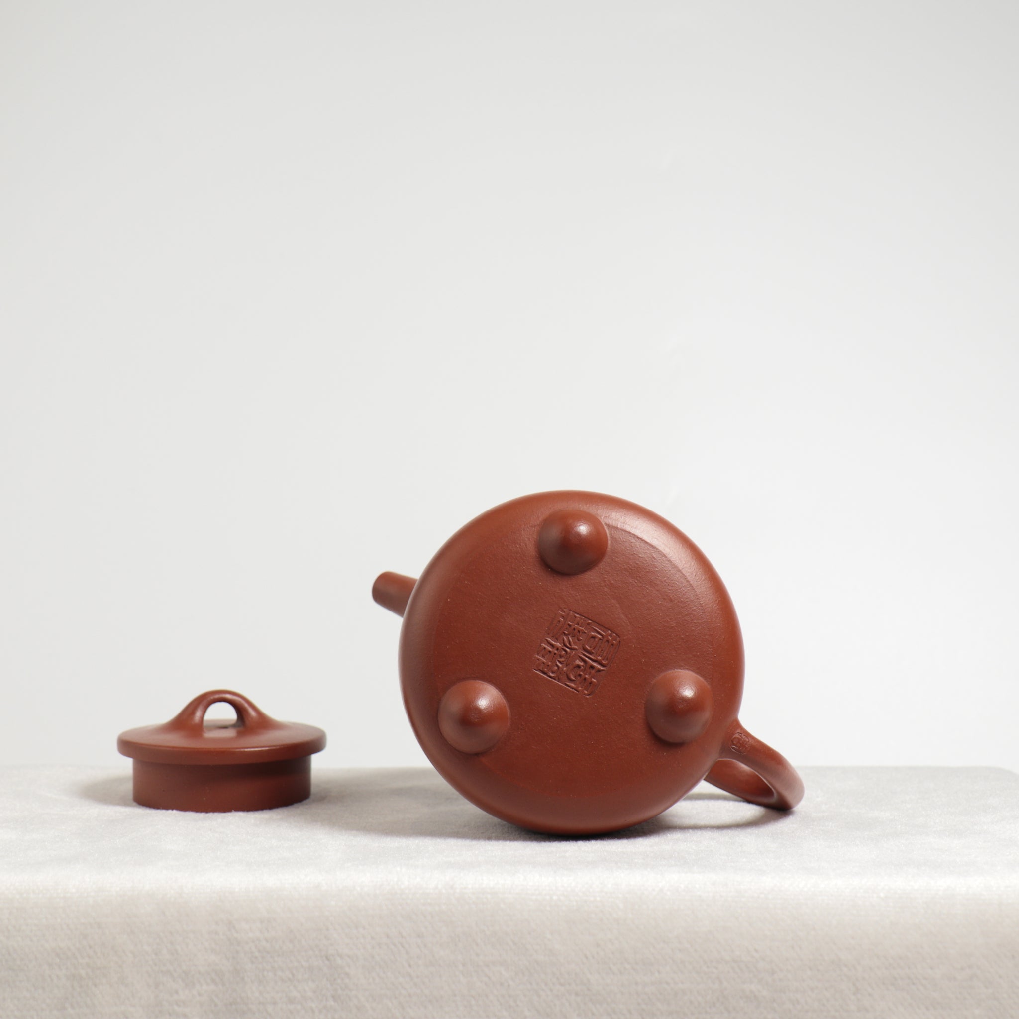 【高石瓢】原礦大紅袍刻畫字詞紫砂茶壺
