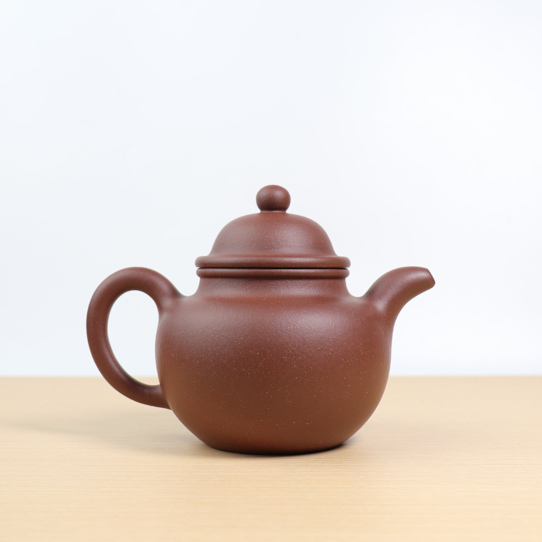 (Sold) [Ball] Fully handmade raw ore bottom trough blue and purple sand teapot