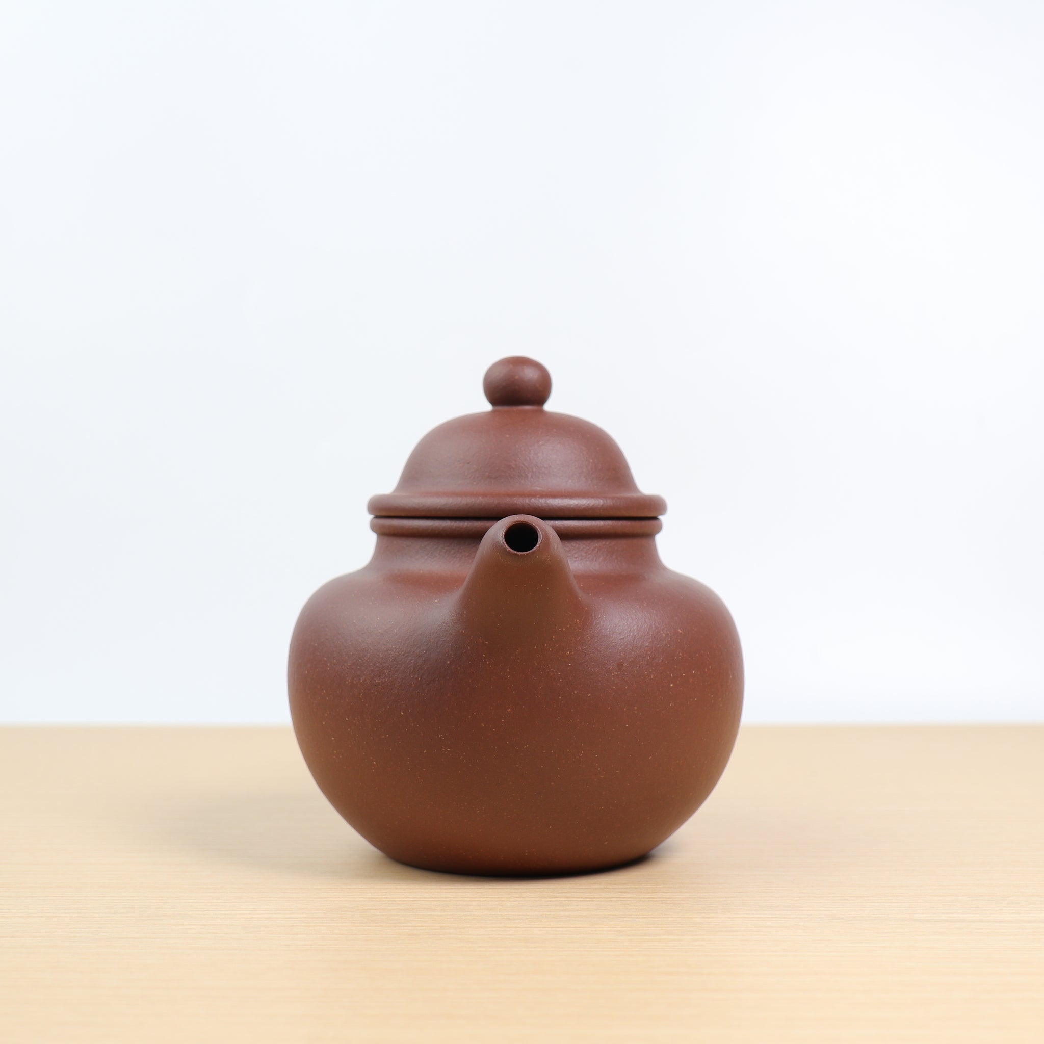 (Sold) [Ball] Fully handmade raw ore bottom trough blue and purple sand teapot