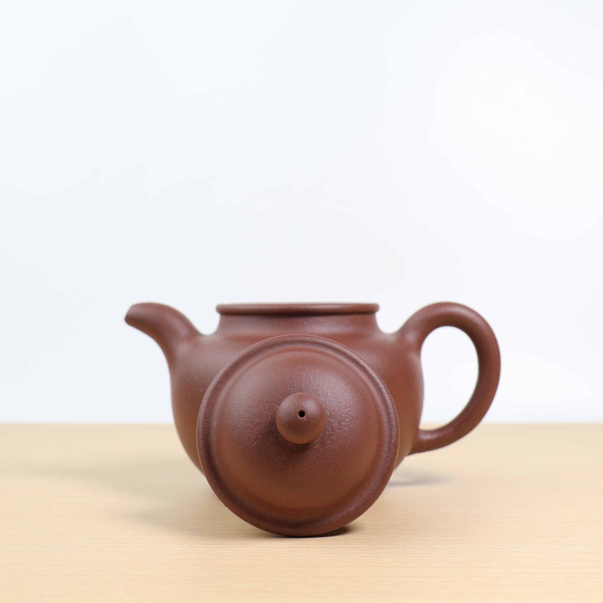 (Sold) [Ball] Fully handmade raw ore bottom trough blue and purple sand teapot