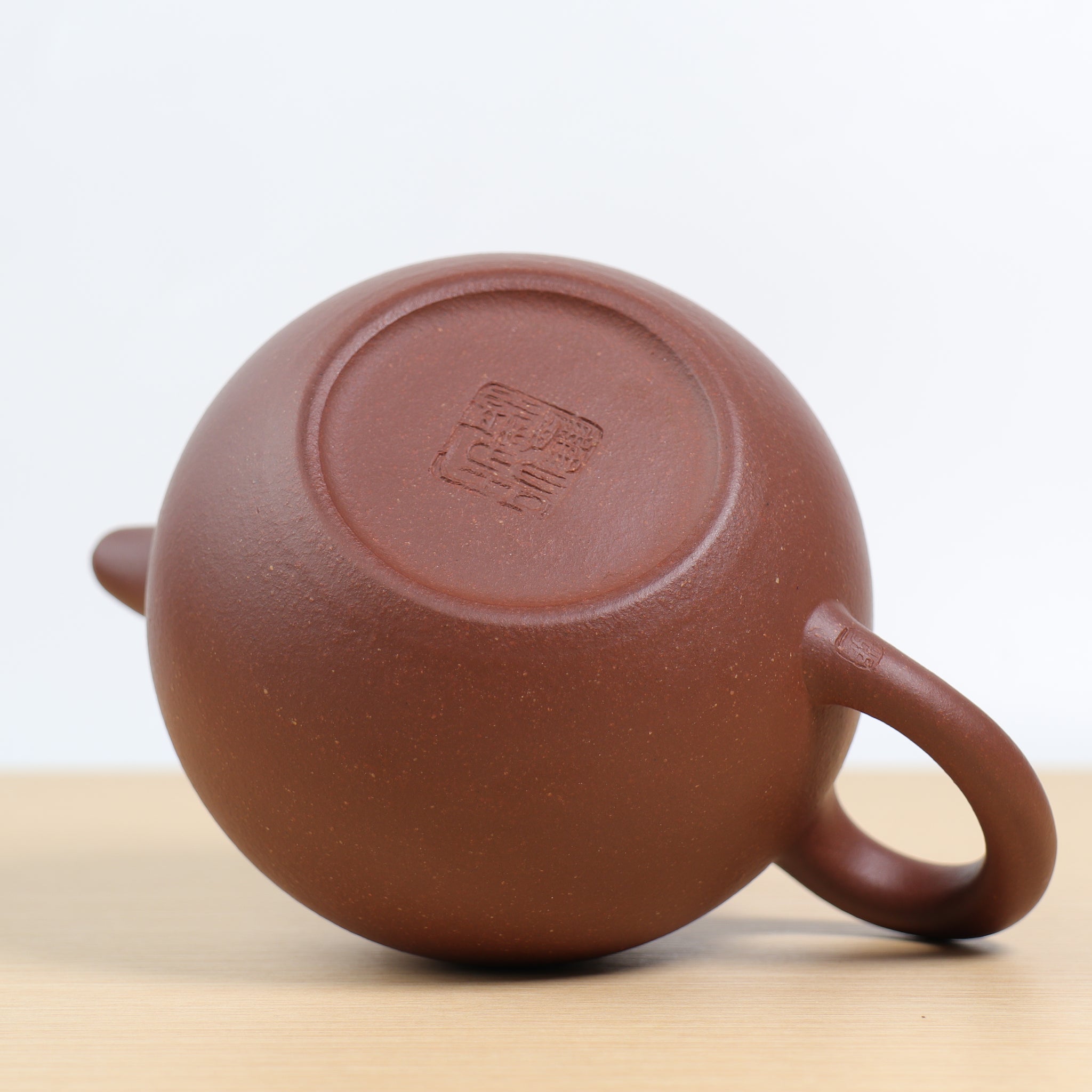 (Sold) [Ball] Fully handmade raw ore bottom trough blue and purple sand teapot