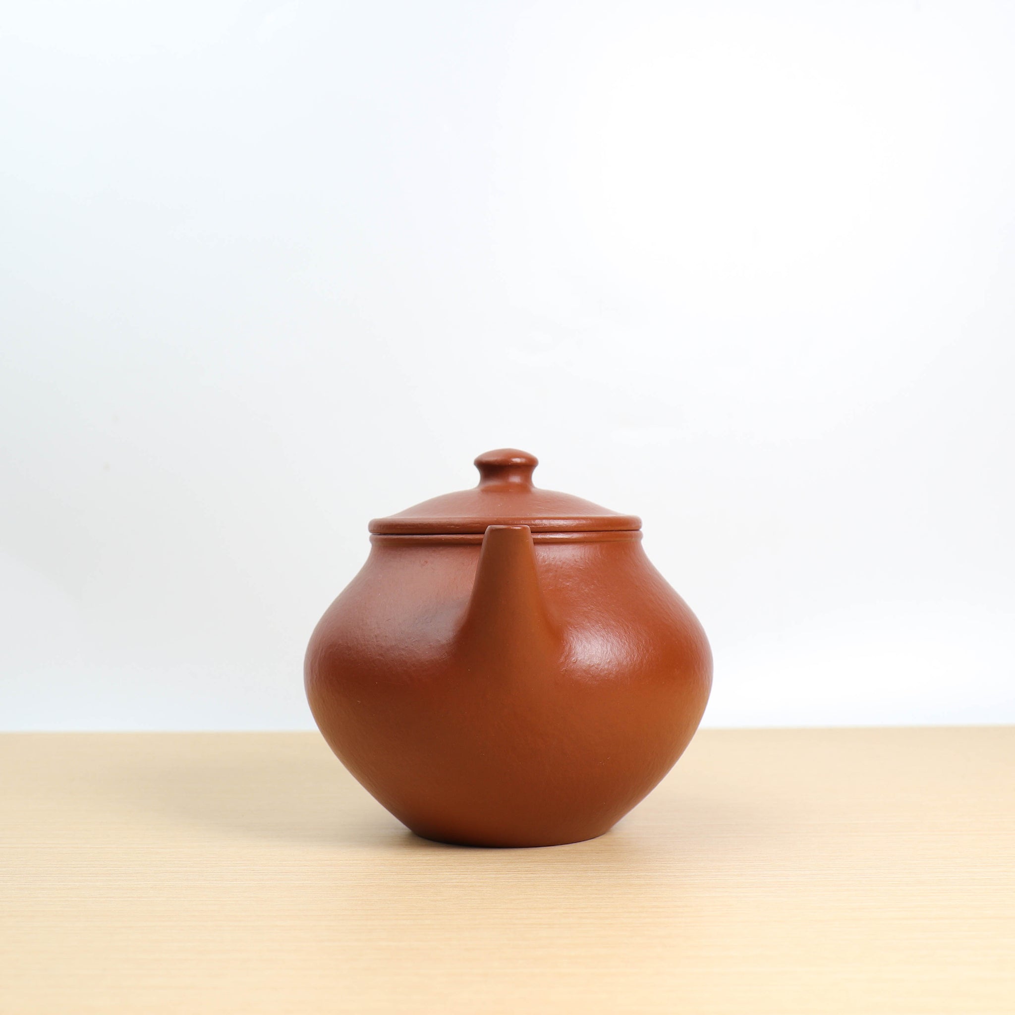 [Gao Pan Pot] Raw ore red clay and elegant purple sand teapot